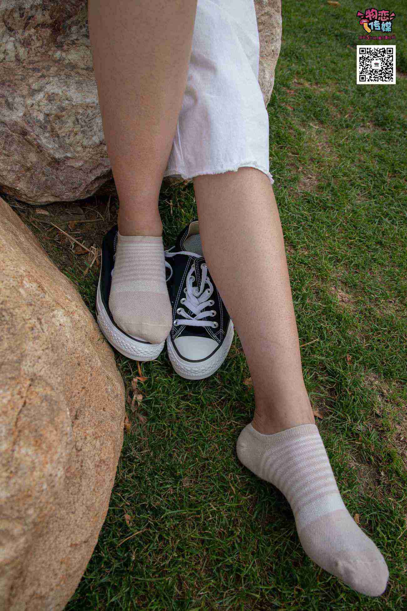 图片[64]-物恋传媒 No.021 夏日么么茶,清新棉袜配黑色帆布鞋 [223P] – 速更版-美库