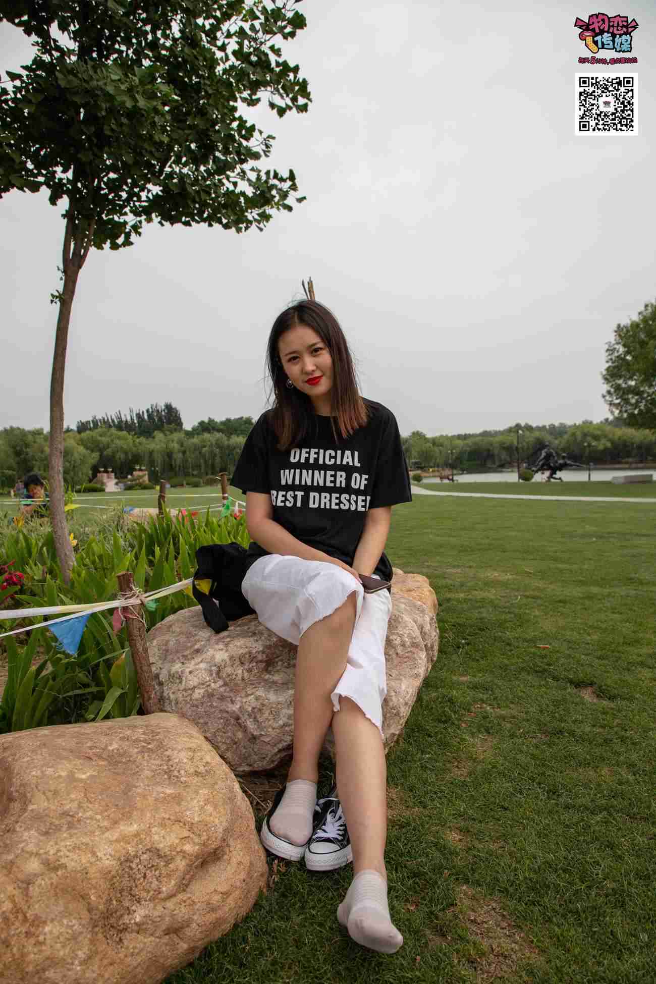 图片[70]-物恋传媒 No.021 夏日么么茶,清新棉袜配黑色帆布鞋 [223P] – 速更版-美库