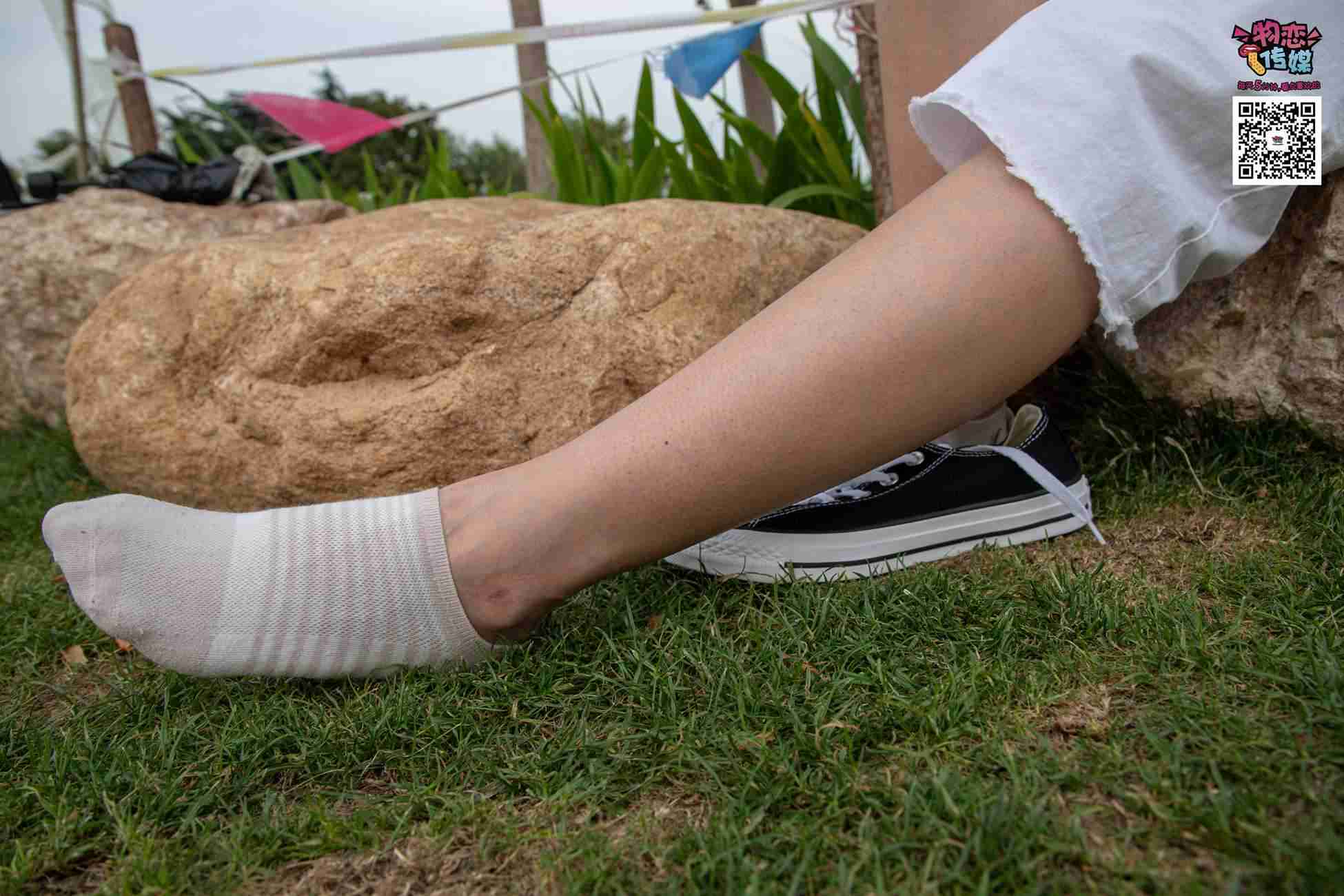 图片[72]-物恋传媒 No.021 夏日么么茶,清新棉袜配黑色帆布鞋 [223P] – 速更版-美库