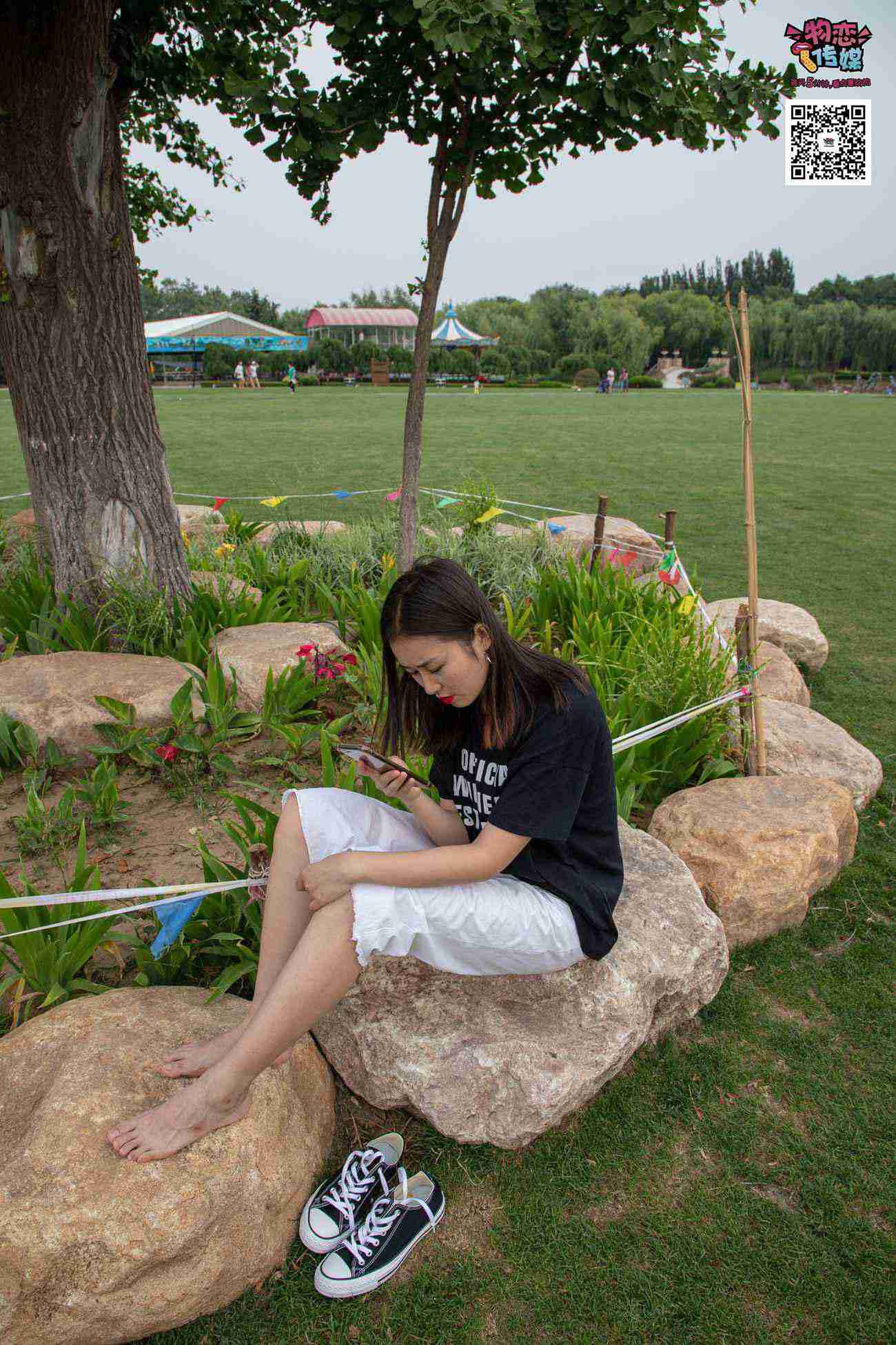 图片[80]-物恋传媒 No.021 夏日么么茶,清新棉袜配黑色帆布鞋 [223P] – 速更版-美库