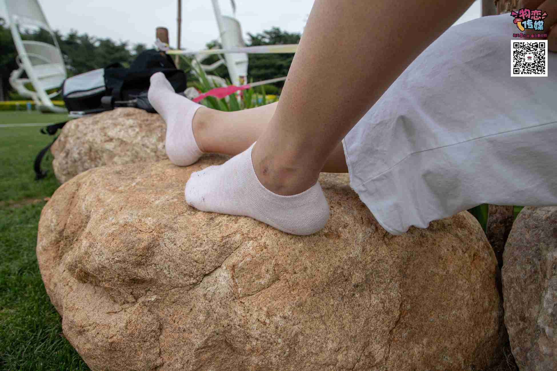 图片[96]-物恋传媒 No.021 夏日么么茶,清新棉袜配黑色帆布鞋 [223P] – 速更版-美库