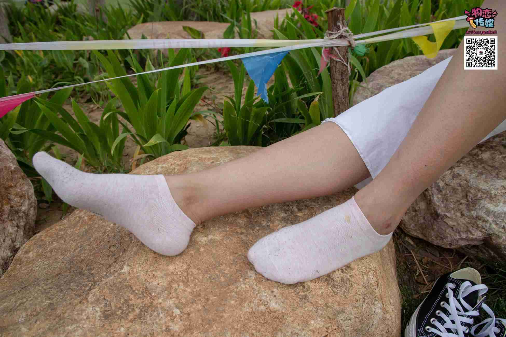 图片[100]-物恋传媒 No.021 夏日么么茶,清新棉袜配黑色帆布鞋 [223P] – 速更版-美库