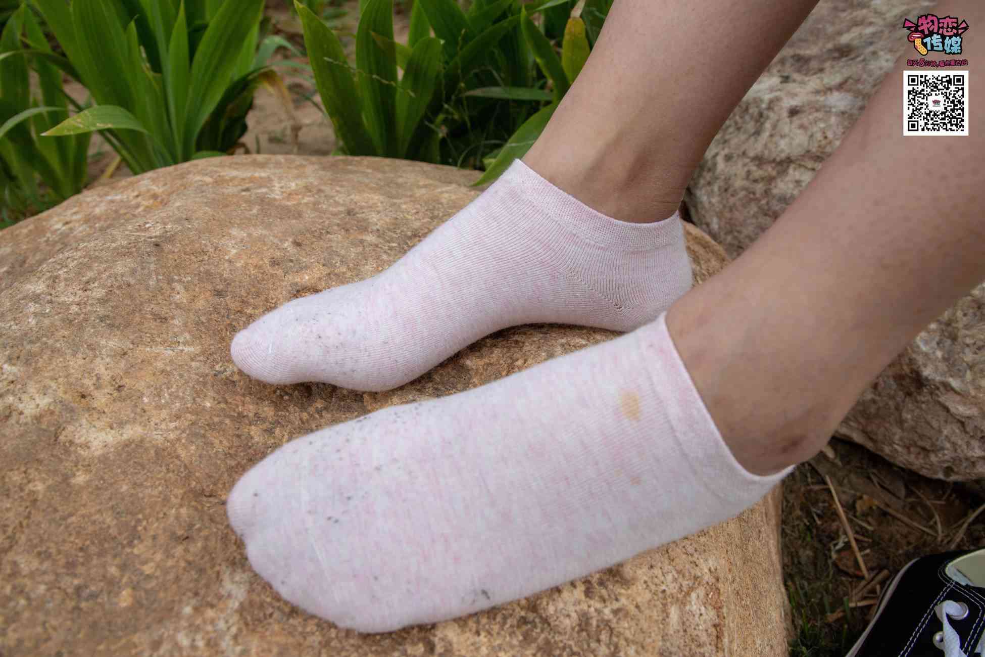图片[115]-物恋传媒 No.021 夏日么么茶,清新棉袜配黑色帆布鞋 [223P] – 速更版-美库