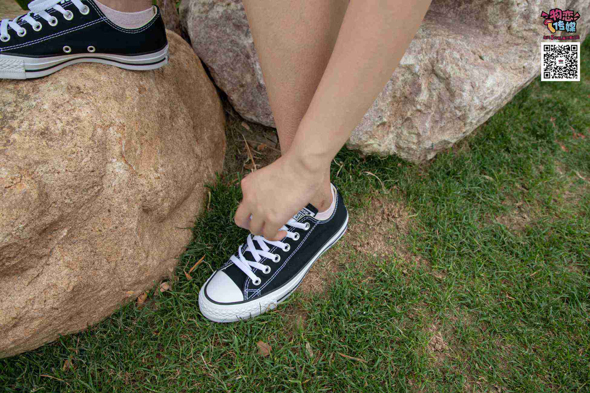 图片[131]-物恋传媒 No.021 夏日么么茶,清新棉袜配黑色帆布鞋 [223P] – 速更版-美库