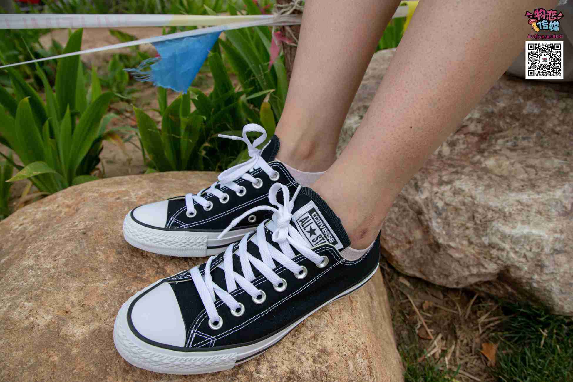 图片[138]-物恋传媒 No.021 夏日么么茶,清新棉袜配黑色帆布鞋 [223P] – 速更版-美库