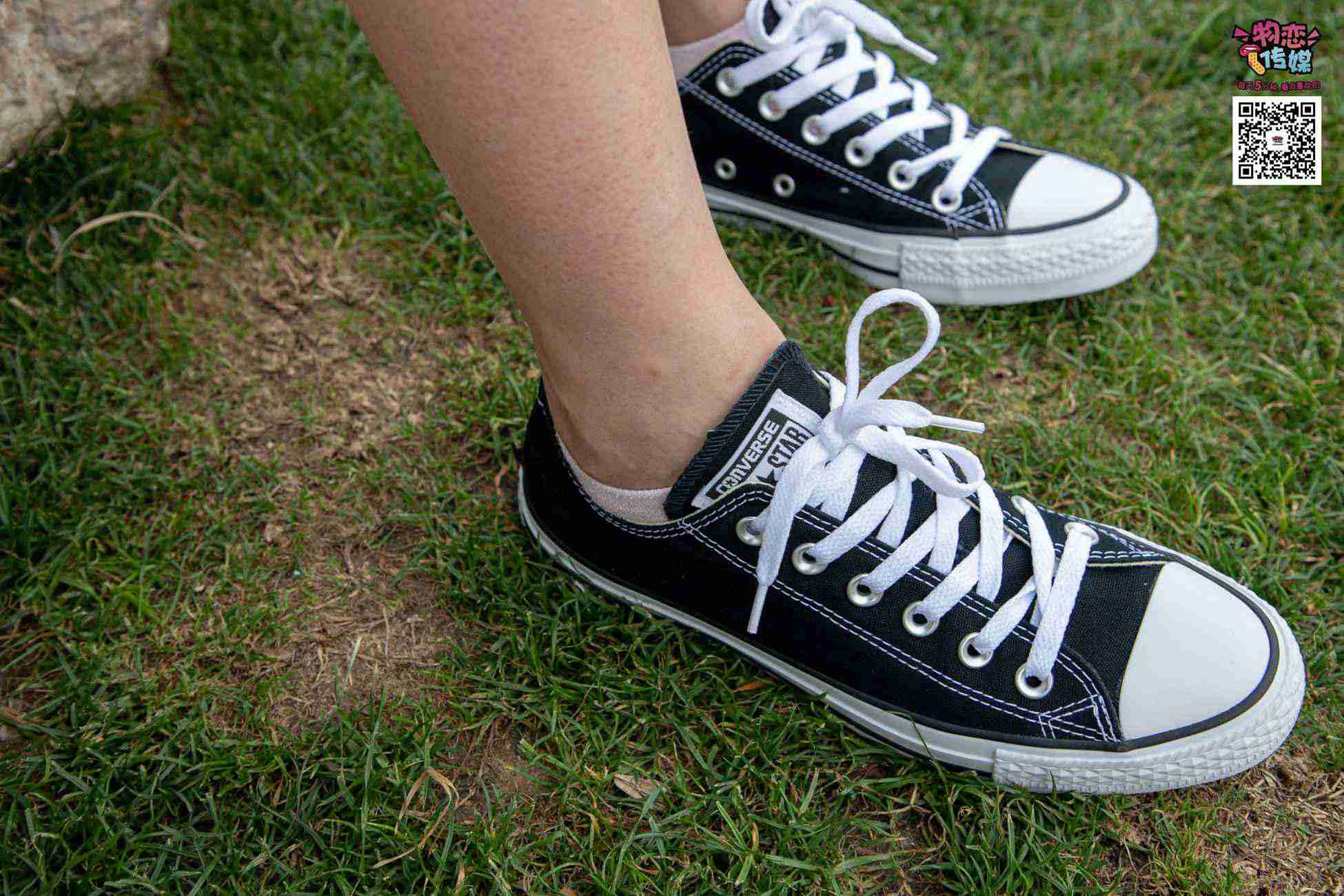 图片[146]-物恋传媒 No.021 夏日么么茶,清新棉袜配黑色帆布鞋 [223P] – 速更版-美库