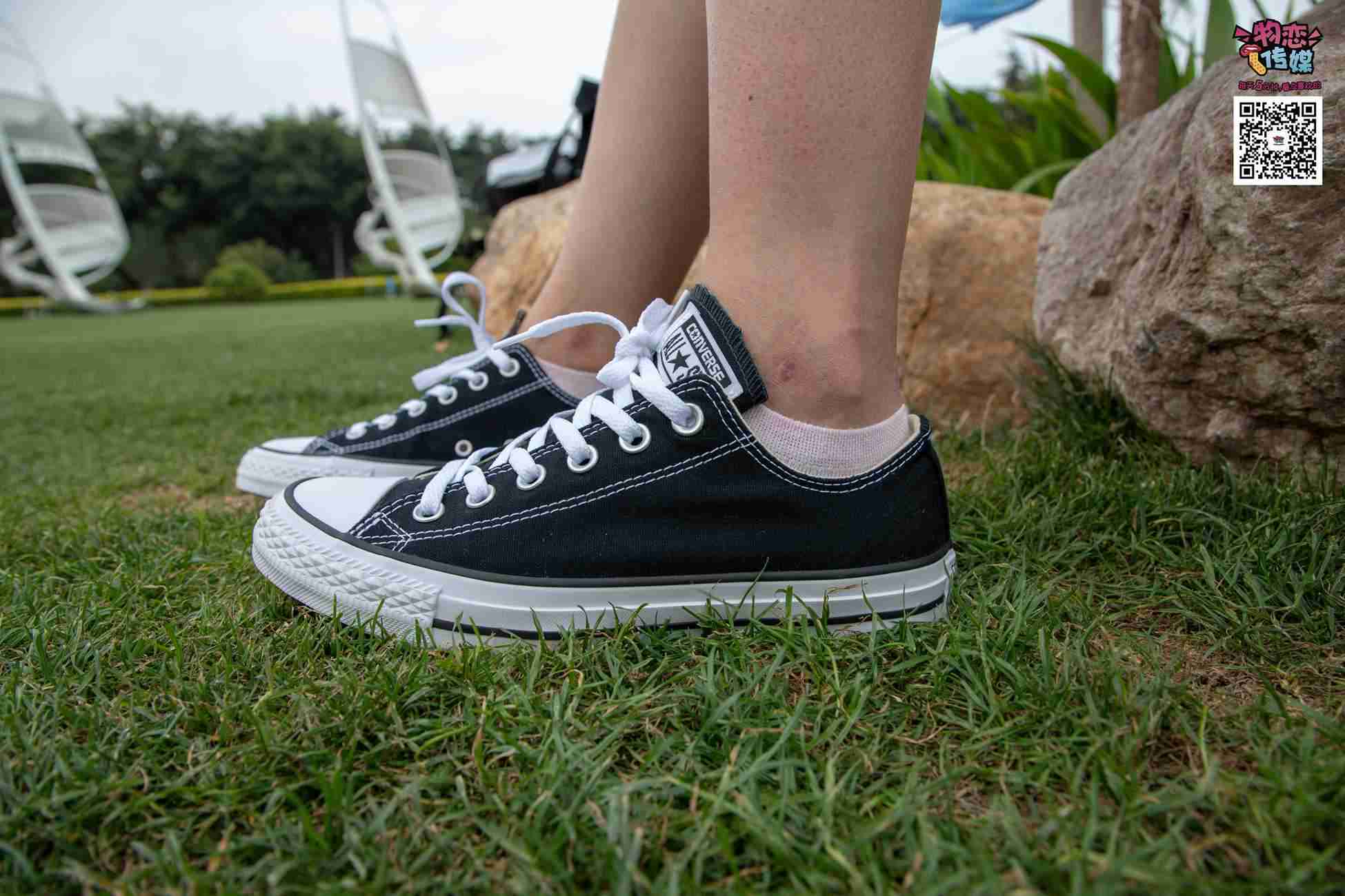 图片[149]-物恋传媒 No.021 夏日么么茶,清新棉袜配黑色帆布鞋 [223P] – 速更版-美库