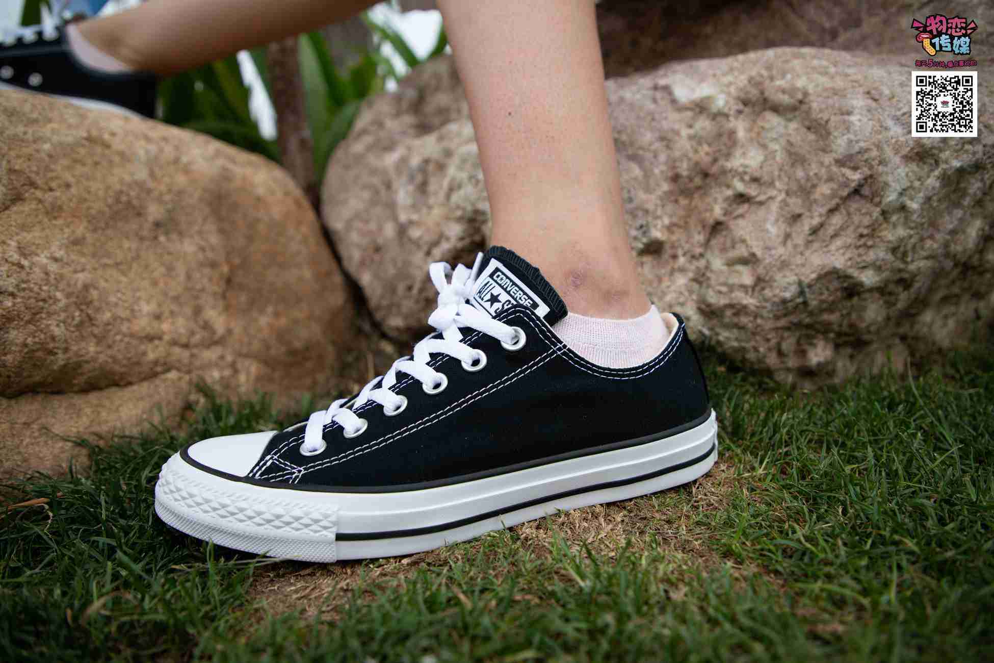 图片[168]-物恋传媒 No.021 夏日么么茶,清新棉袜配黑色帆布鞋 [223P] – 速更版-美库