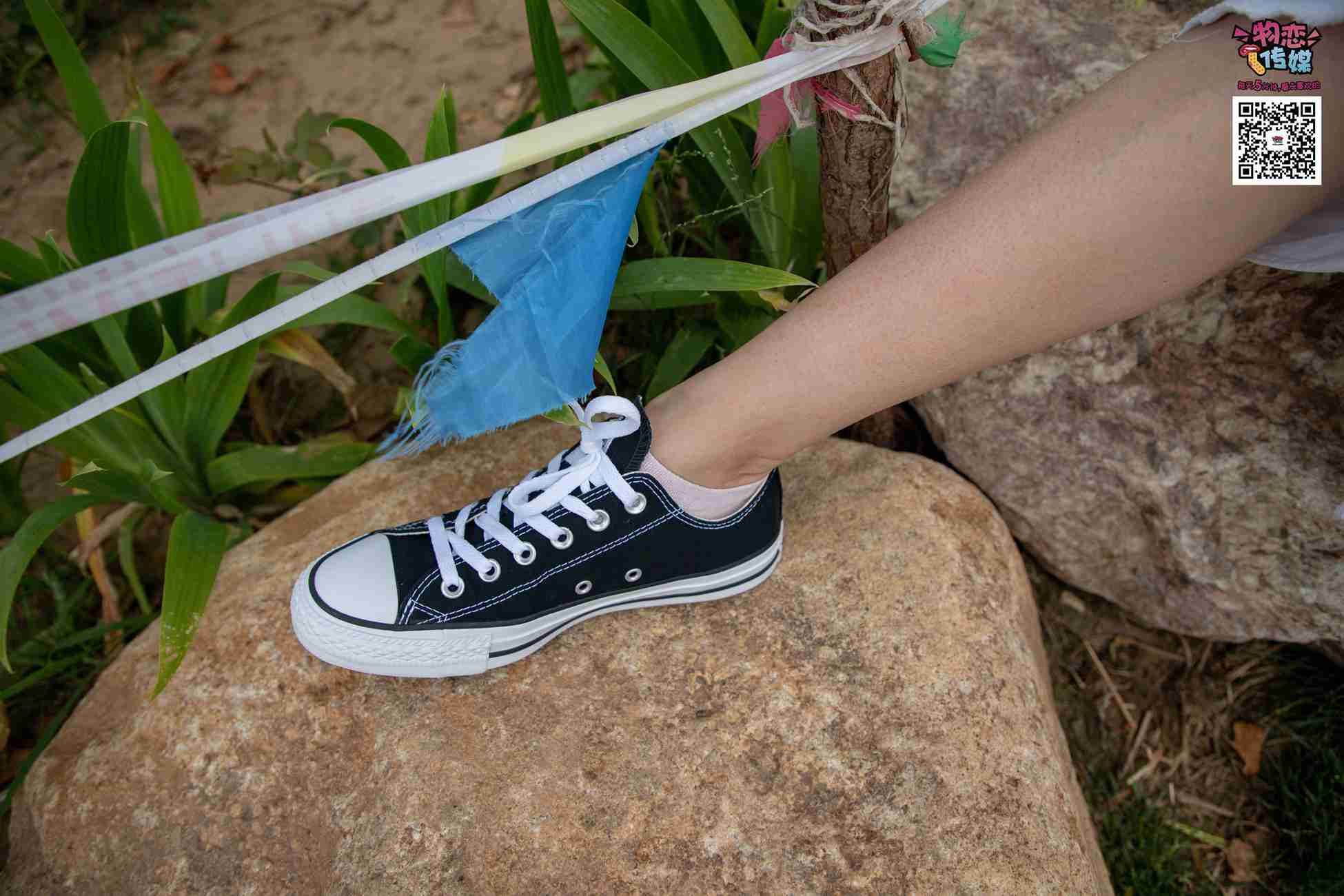 图片[171]-物恋传媒 No.021 夏日么么茶,清新棉袜配黑色帆布鞋 [223P] – 速更版-美库