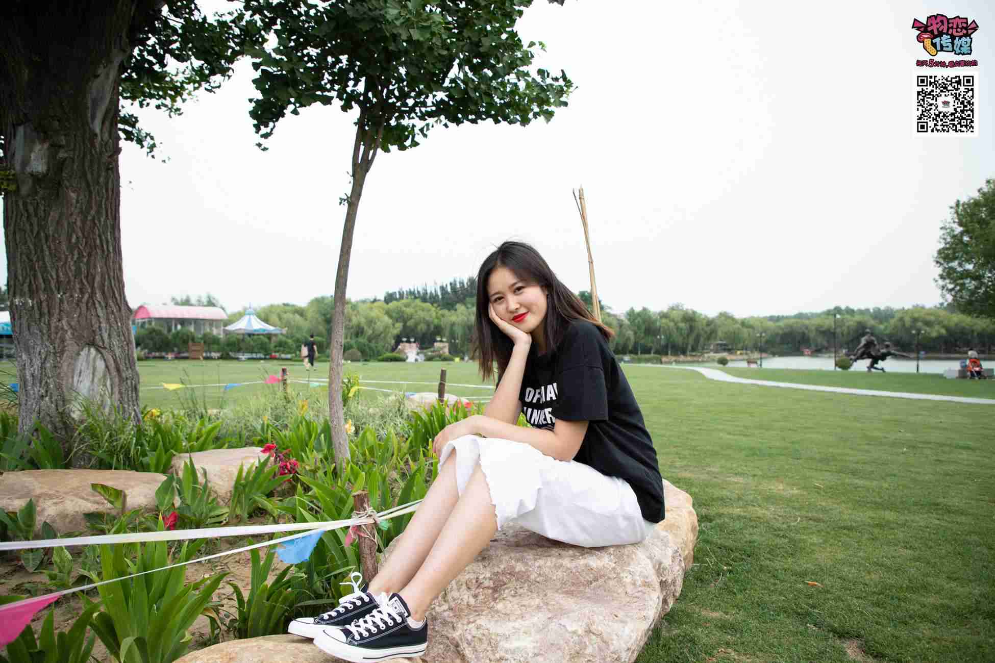 图片[174]-物恋传媒 No.021 夏日么么茶,清新棉袜配黑色帆布鞋 [223P] – 速更版-美库