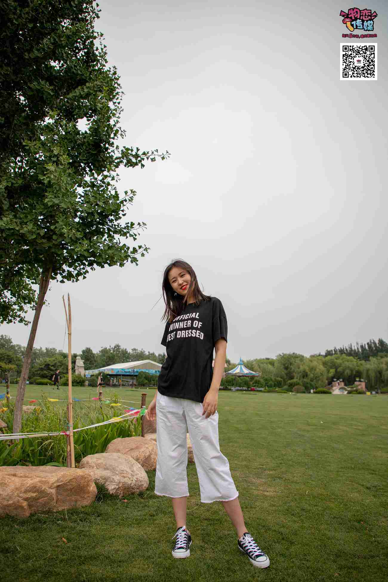 图片[177]-物恋传媒 No.021 夏日么么茶,清新棉袜配黑色帆布鞋 [223P] – 速更版-美库