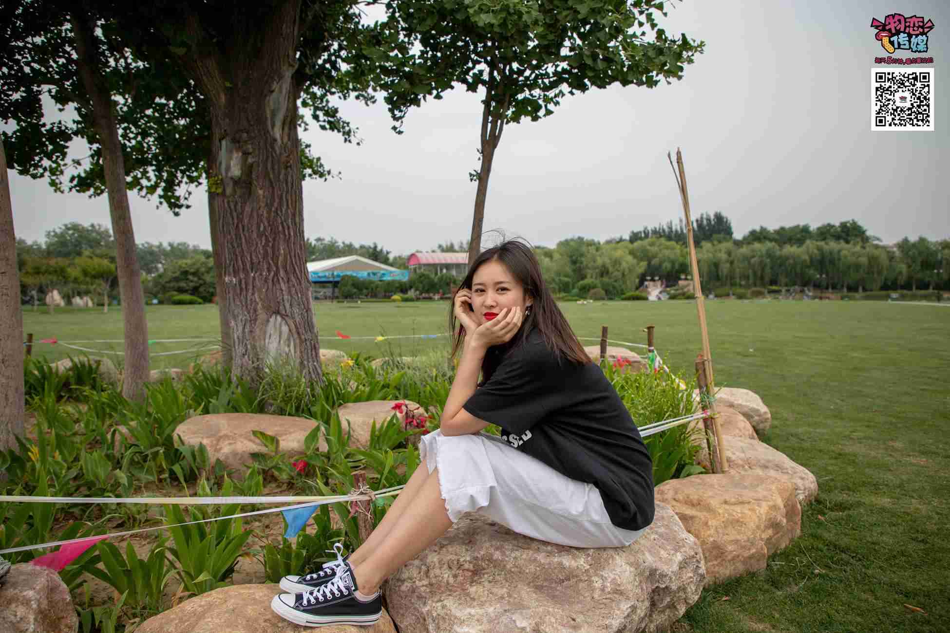 图片[179]-物恋传媒 No.021 夏日么么茶,清新棉袜配黑色帆布鞋 [223P] – 速更版-美库