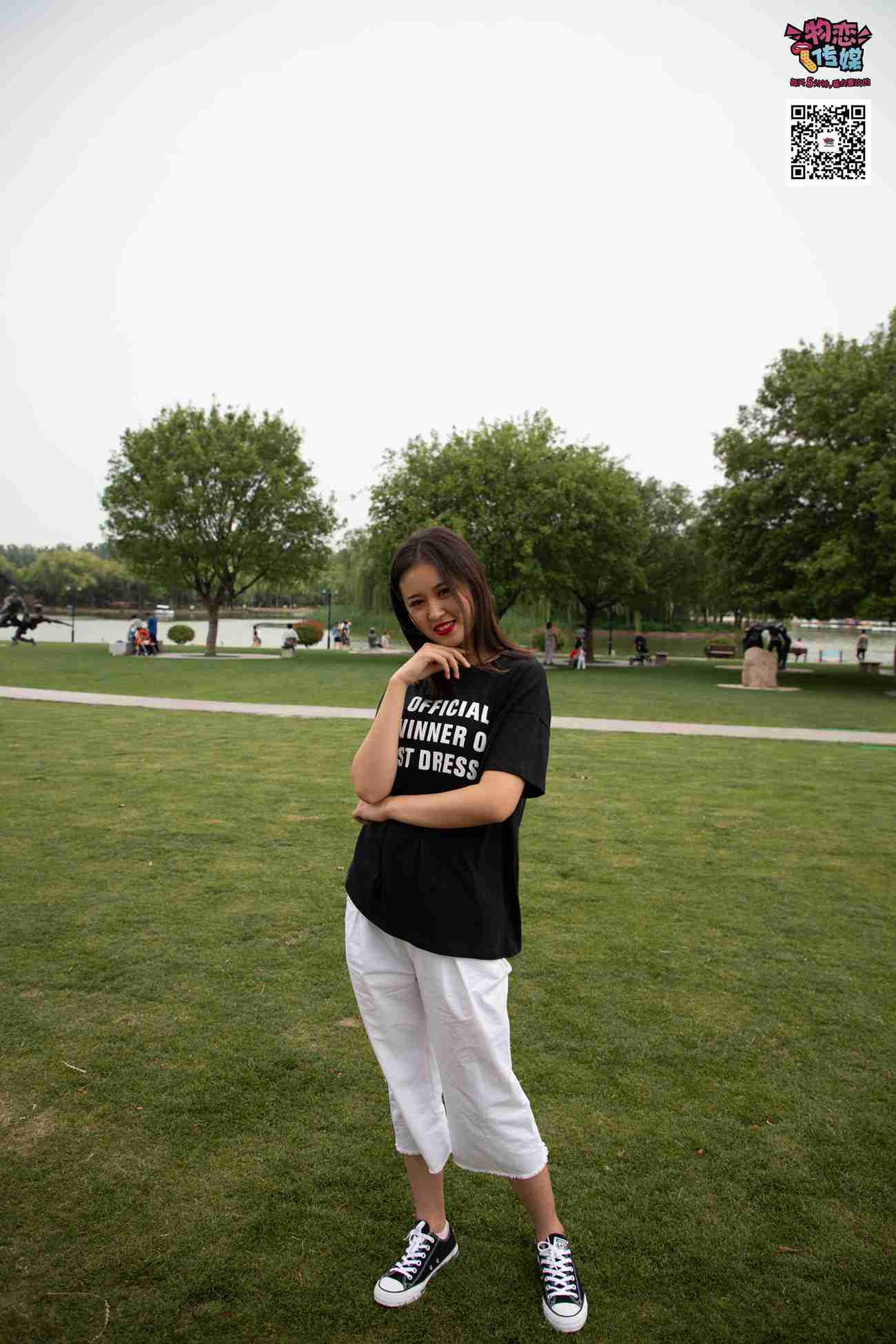 图片[180]-物恋传媒 No.021 夏日么么茶,清新棉袜配黑色帆布鞋 [223P] – 速更版-美库