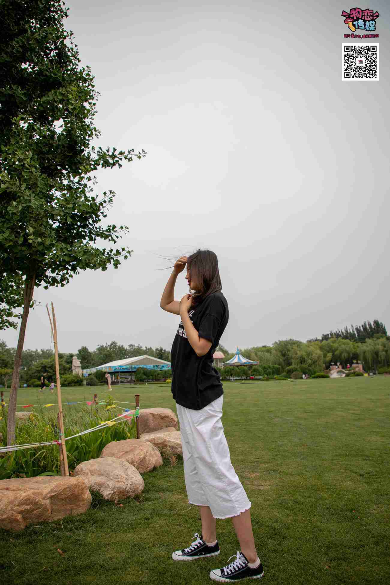 图片[182]-物恋传媒 No.021 夏日么么茶,清新棉袜配黑色帆布鞋 [223P] – 速更版-美库