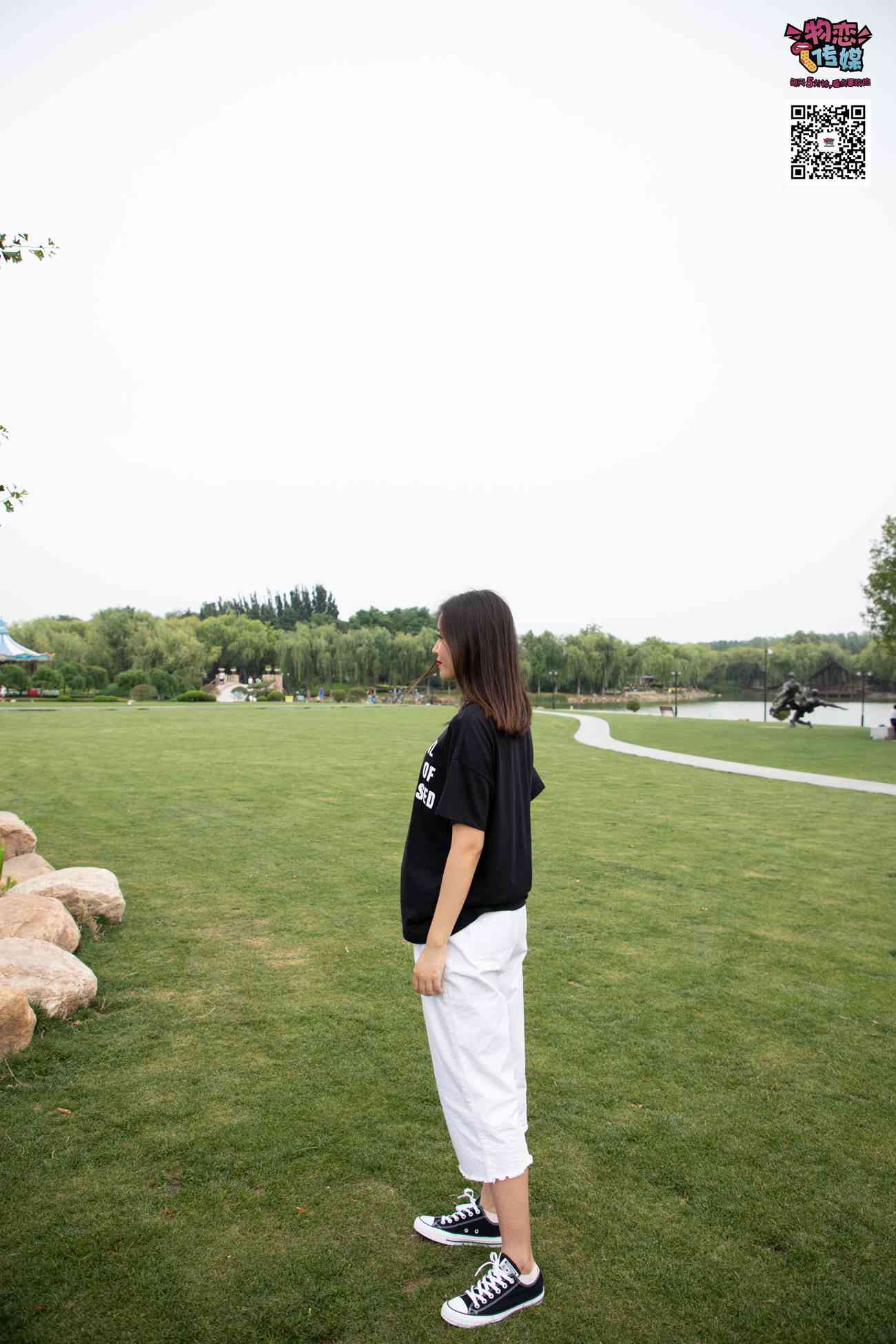 图片[189]-物恋传媒 No.021 夏日么么茶,清新棉袜配黑色帆布鞋 [223P] – 速更版-美库