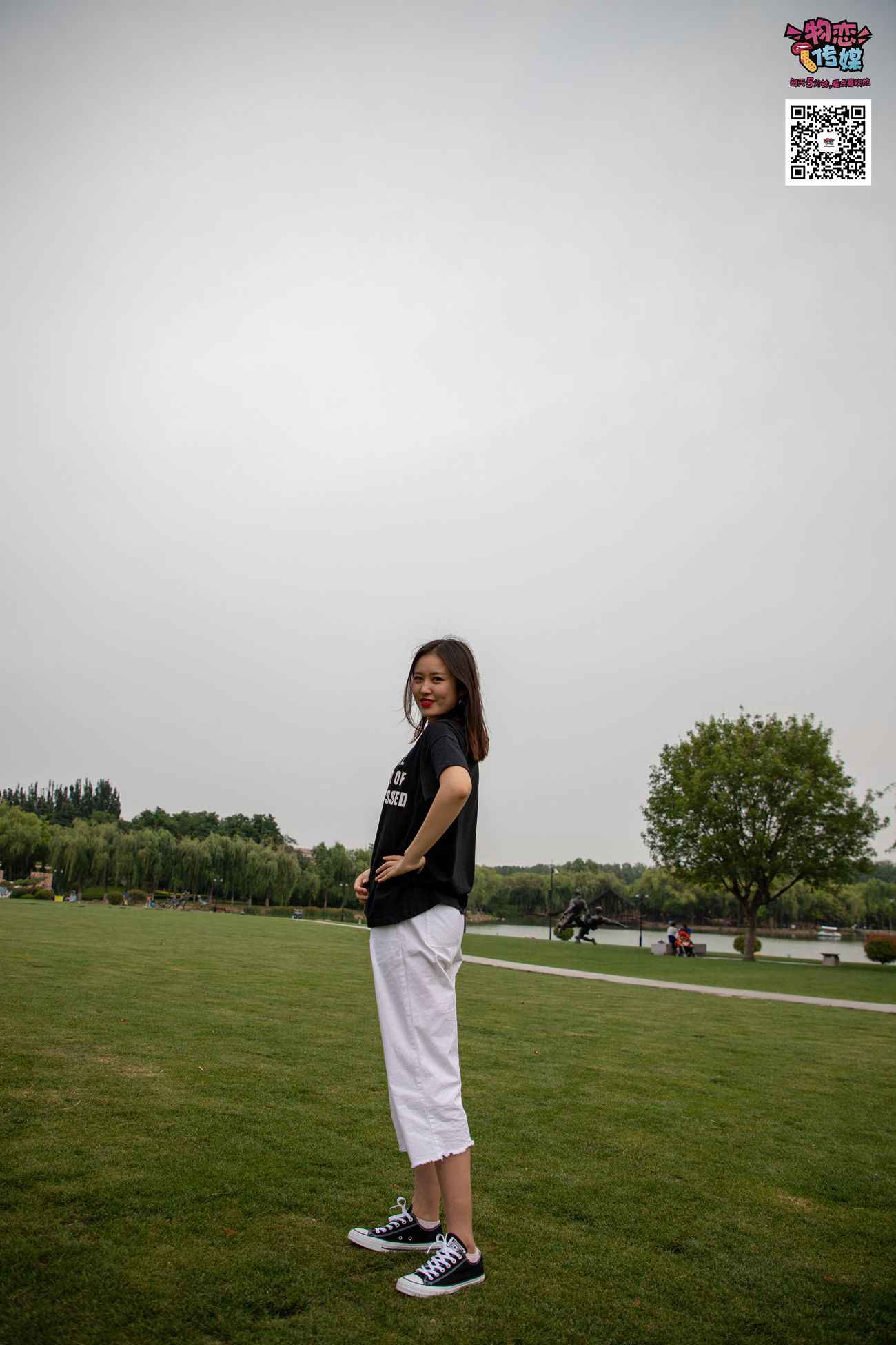 图片[195]-物恋传媒 No.021 夏日么么茶,清新棉袜配黑色帆布鞋 [223P] – 速更版-美库