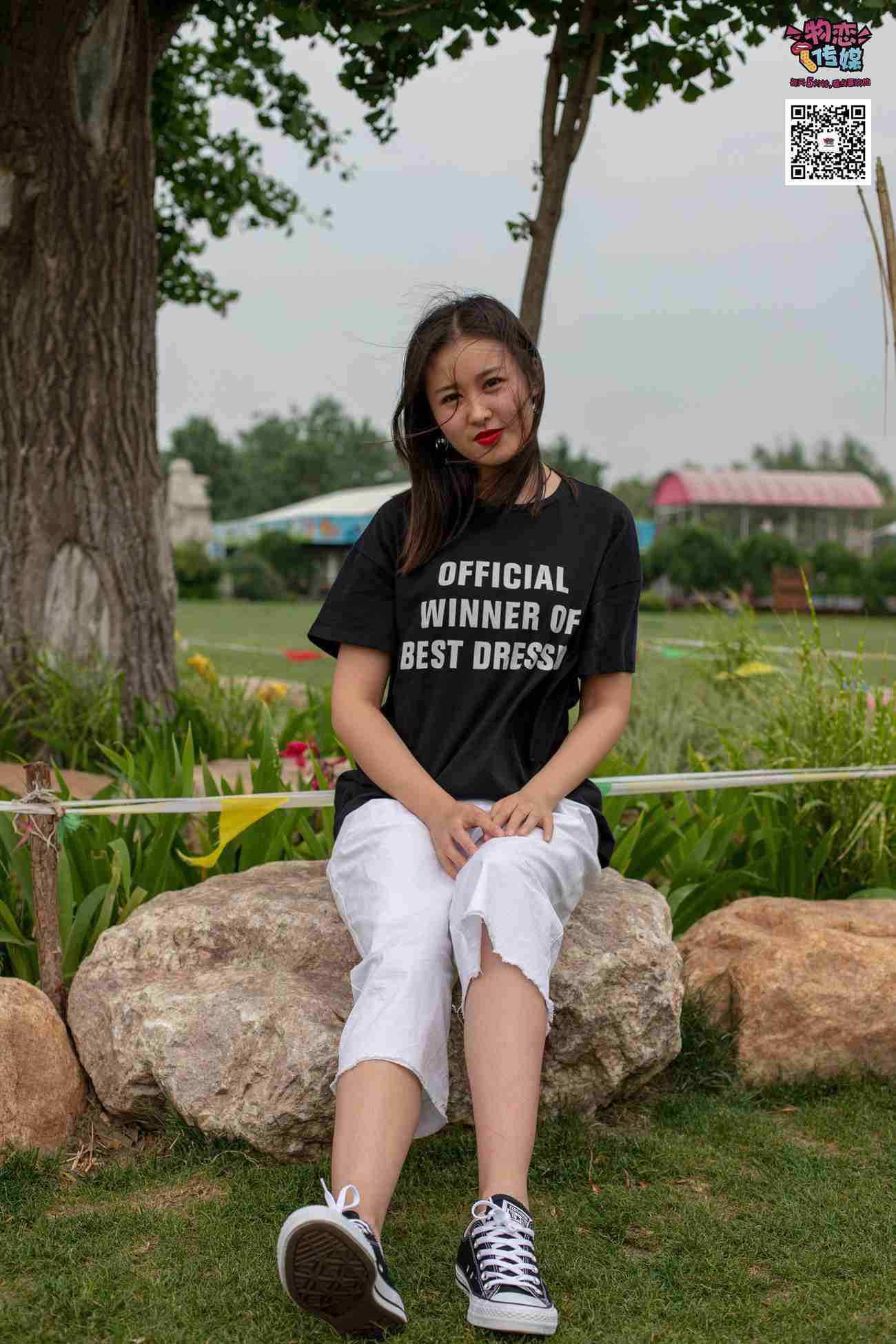 图片[207]-物恋传媒 No.021 夏日么么茶,清新棉袜配黑色帆布鞋 [223P] – 速更版-美库