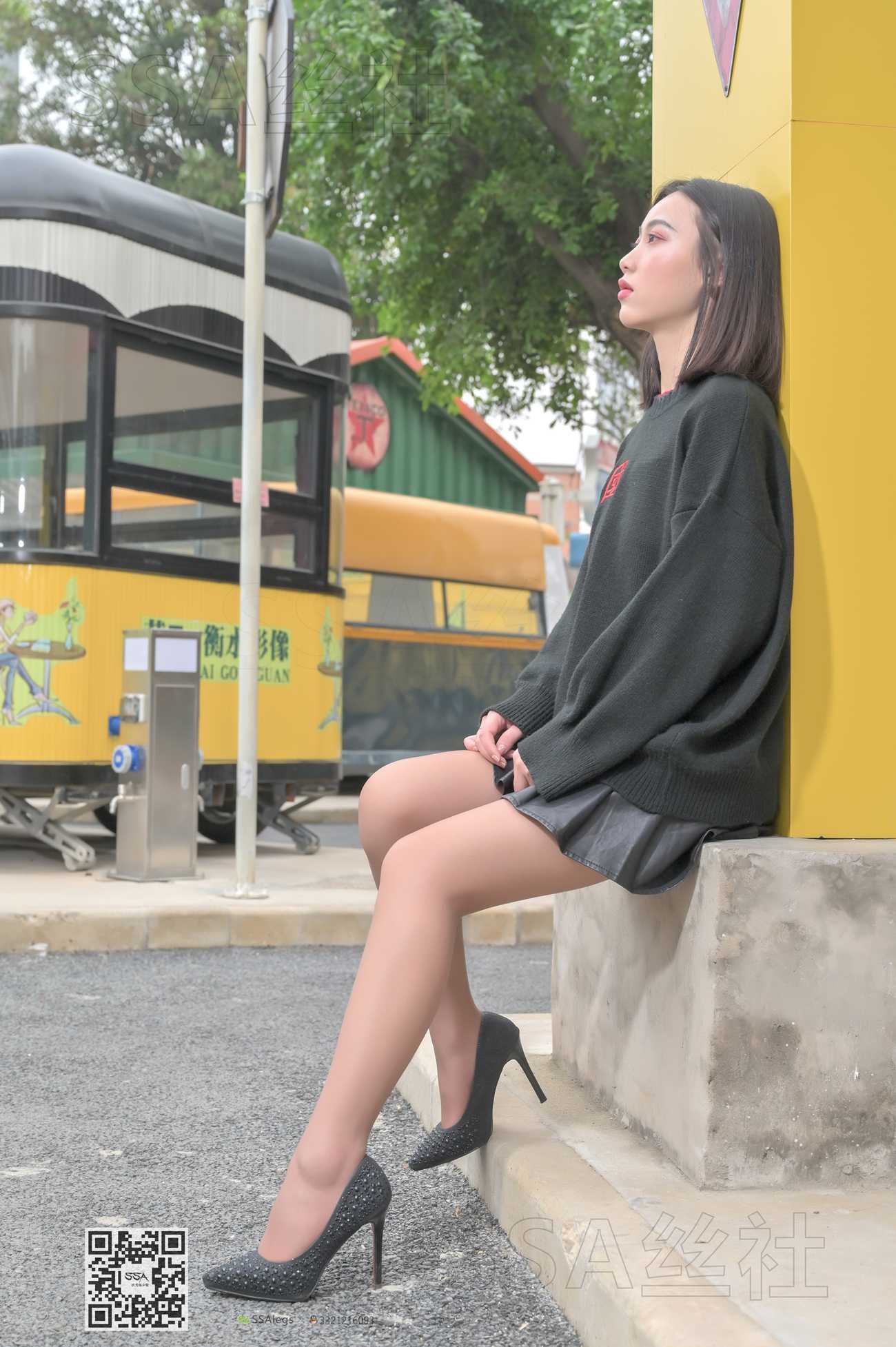 图片[21]-[SSA丝社]超清写真 NO.095 大大 腿模大大街拍[133P] – 速更版-美库
