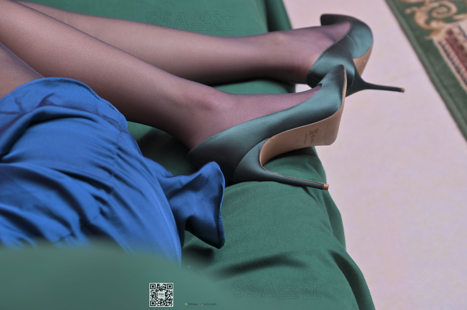 图片[95]-[SSA丝社]超清写真 NO.094 大大 欧式复古房间的黑丝腿模[151P] – 速更版-美库