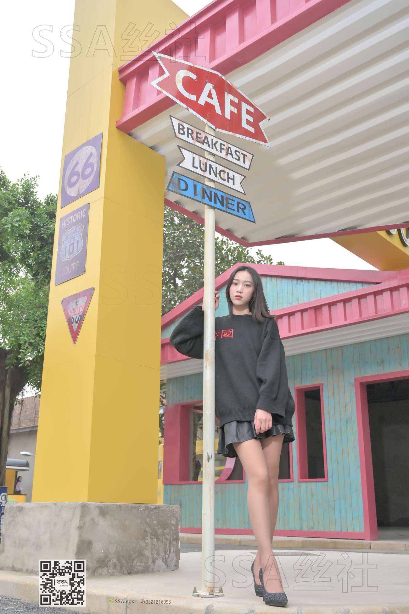 图片[25]-[SSA丝社]超清写真 NO.095 大大 腿模大大街拍[133P] – 速更版-美库