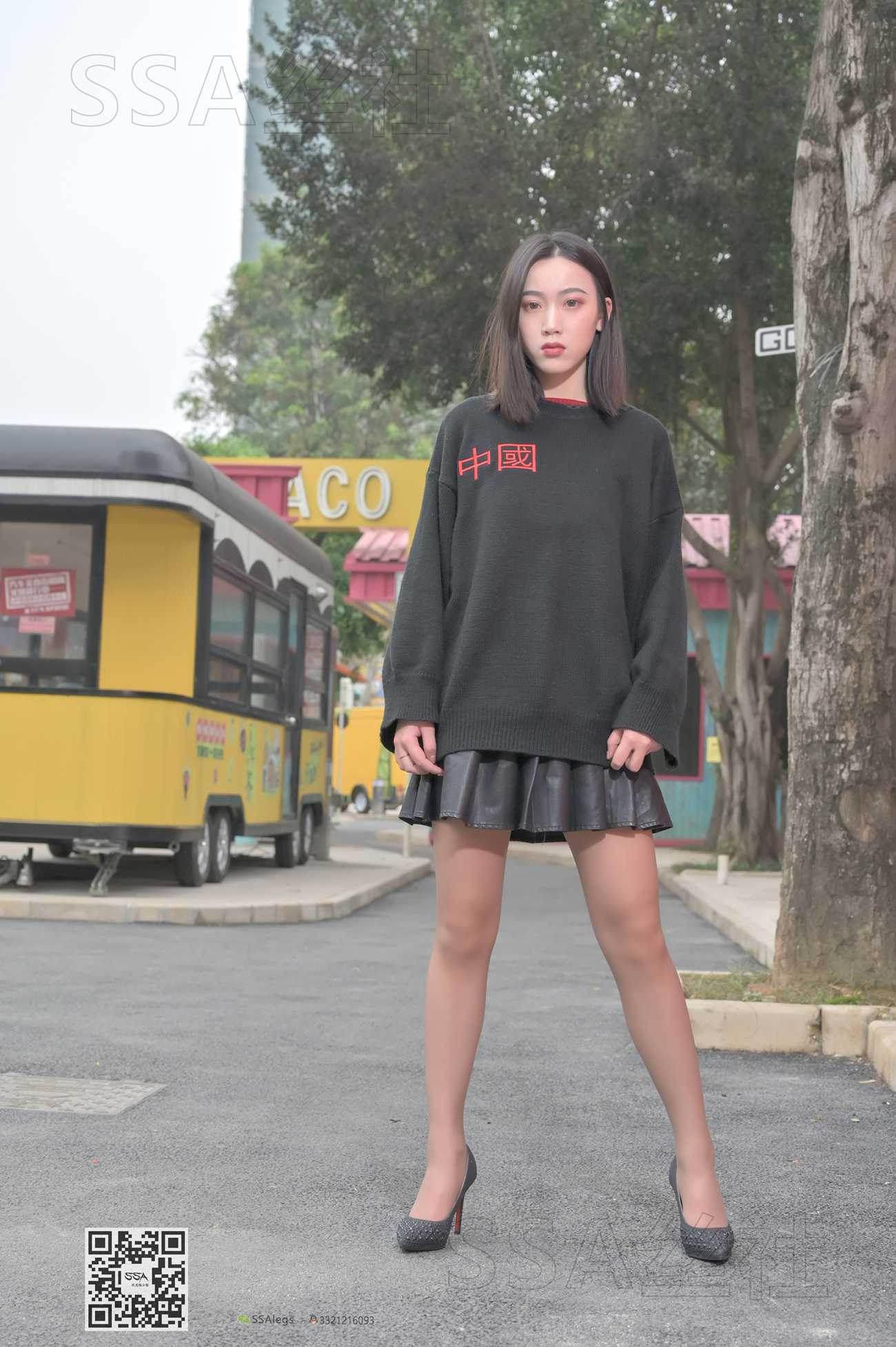 图片[34]-[SSA丝社]超清写真 NO.095 大大 腿模大大街拍[133P] – 速更版-美库