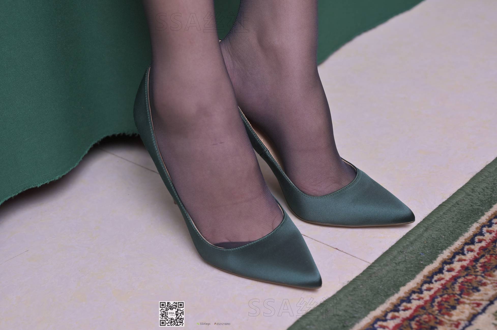 图片[133]-[SSA丝社]超清写真 NO.094 大大 欧式复古房间的黑丝腿模[151P] – 速更版-美库