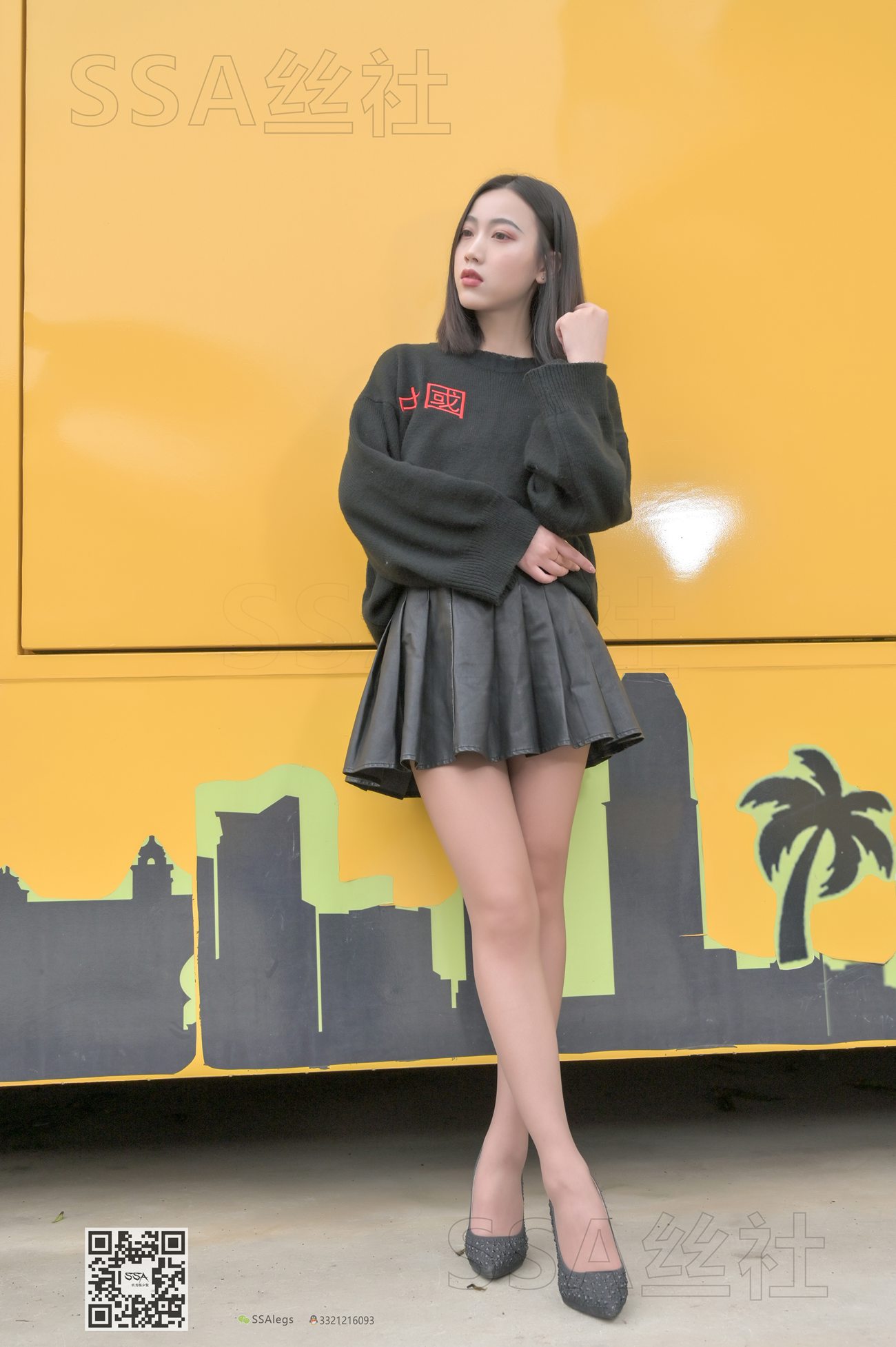 图片[120]-[SSA丝社]超清写真 NO.095 大大 腿模大大街拍[133P] – 速更版-美库