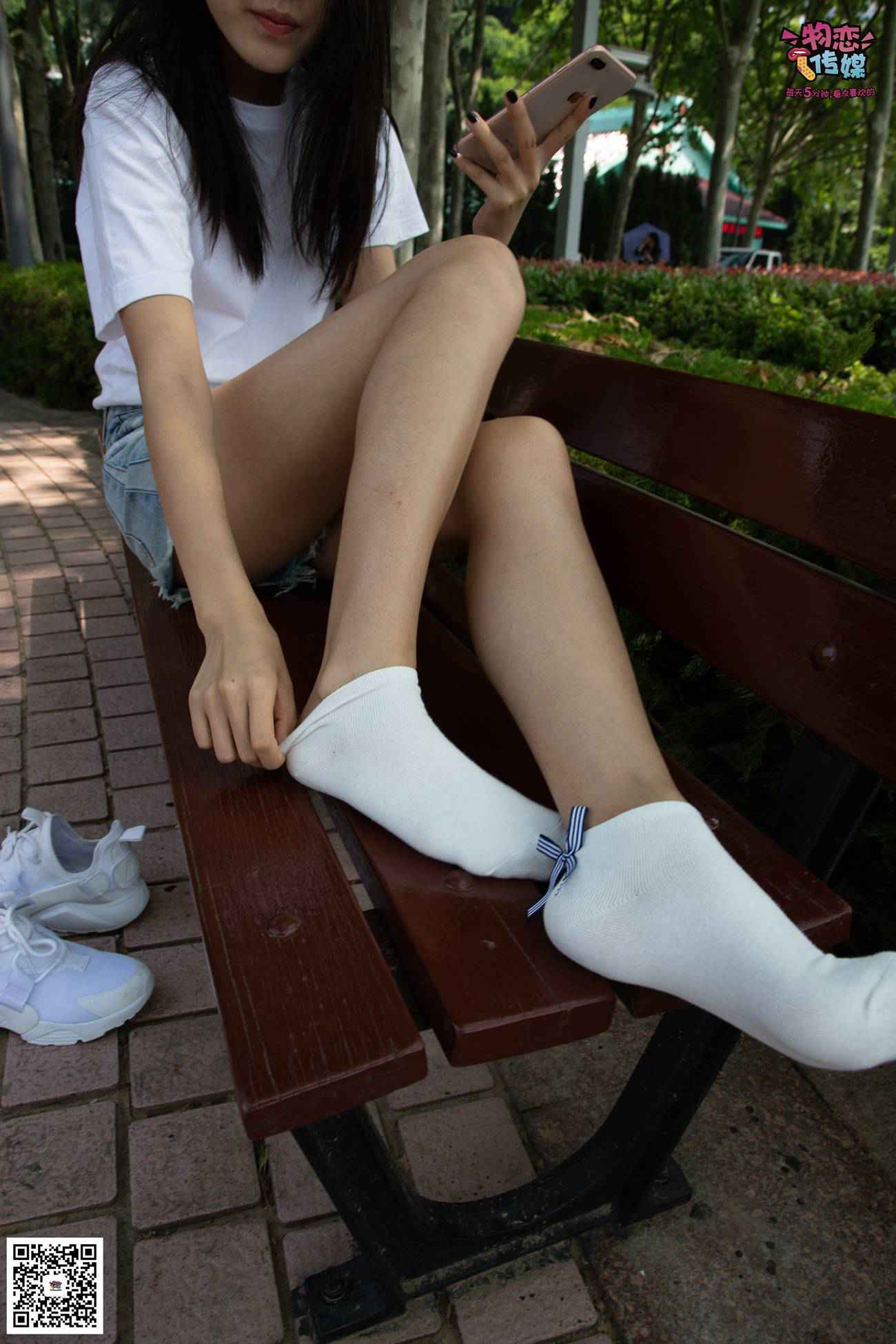 图片[121]-[物恋传媒] NO.022 美,从未如此简单.白色复古跑鞋搭配短筒白棉袜和船袜 [274P] – 速更版-美库