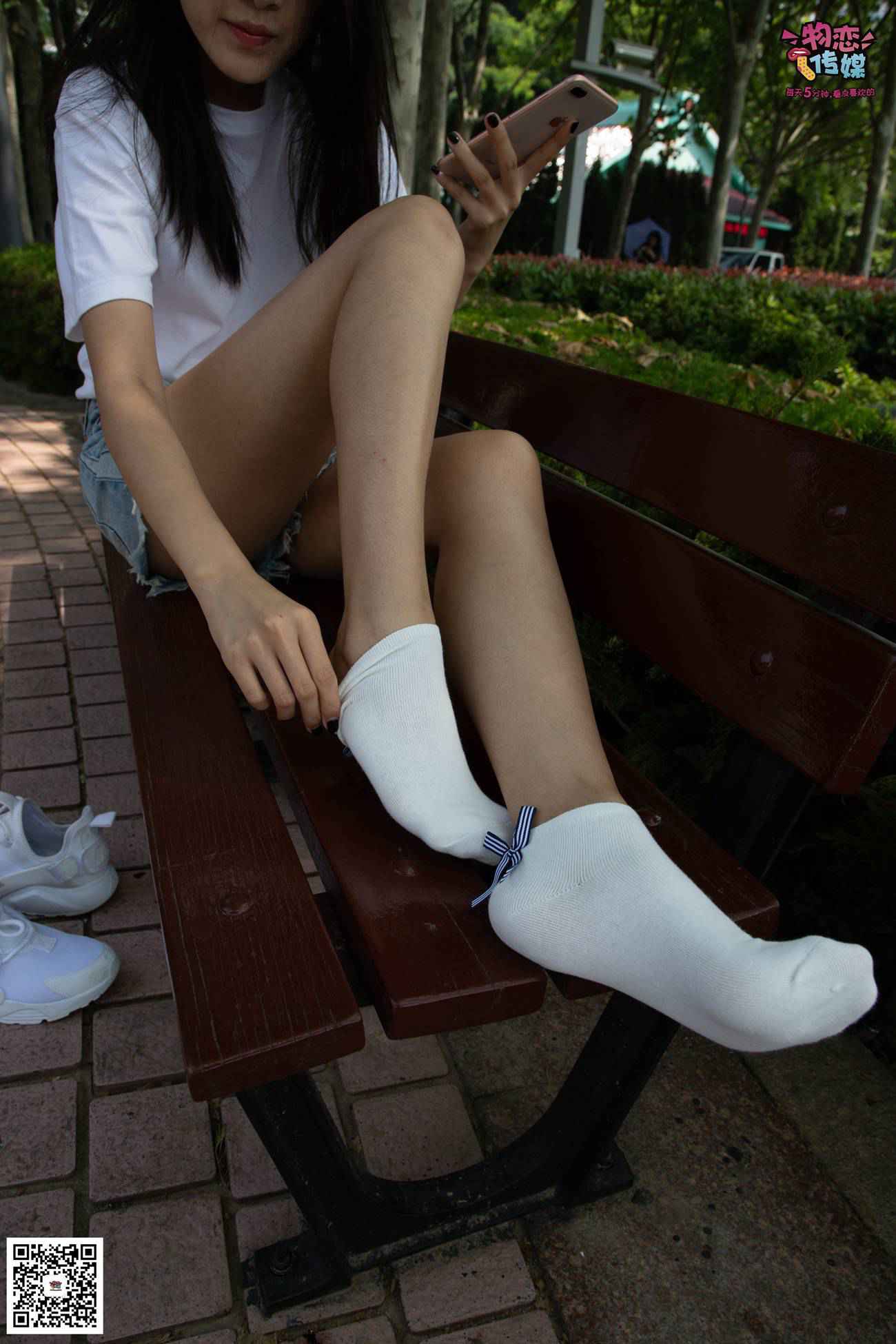 图片[122]-[物恋传媒] NO.022 美,从未如此简单.白色复古跑鞋搭配短筒白棉袜和船袜 [274P] – 速更版-美库