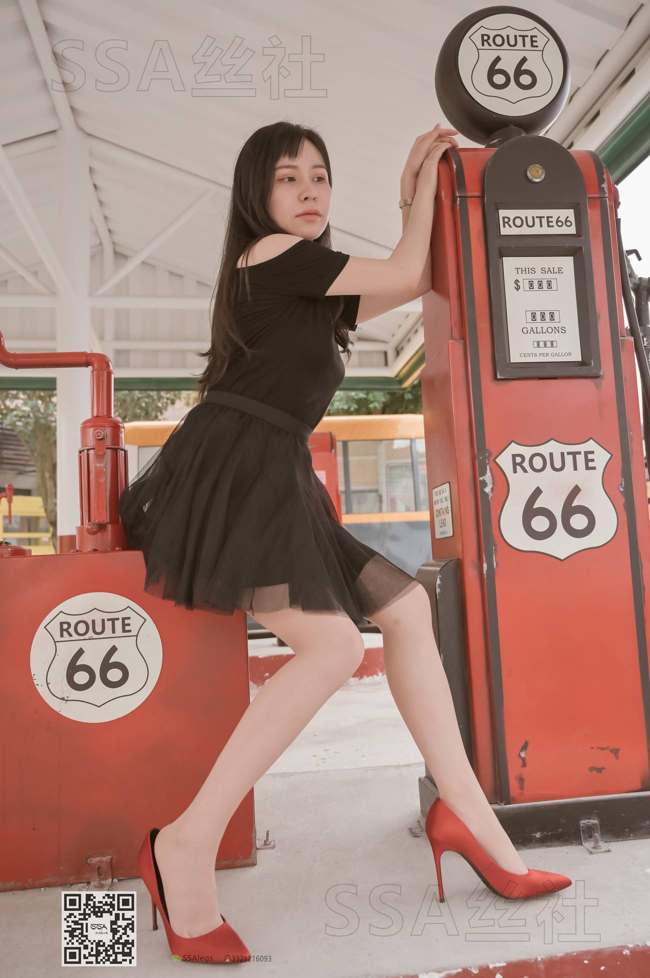 图片[24]-[SSA丝社]超清写真 NO.097 雪梨 腿模雪梨街拍红色高跟鞋肉丝[120P] – 速更版-美库