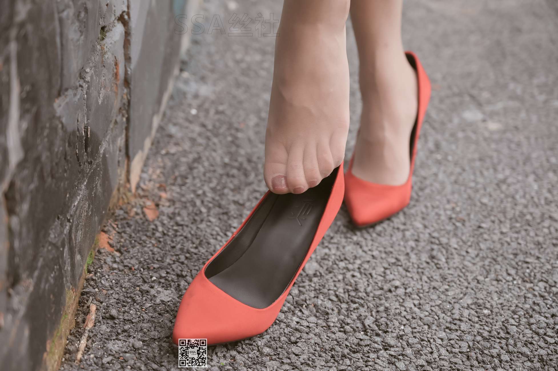 图片[56]-[SSA丝社]超清写真 NO.097 雪梨 腿模雪梨街拍红色高跟鞋肉丝[120P] – 速更版-美库