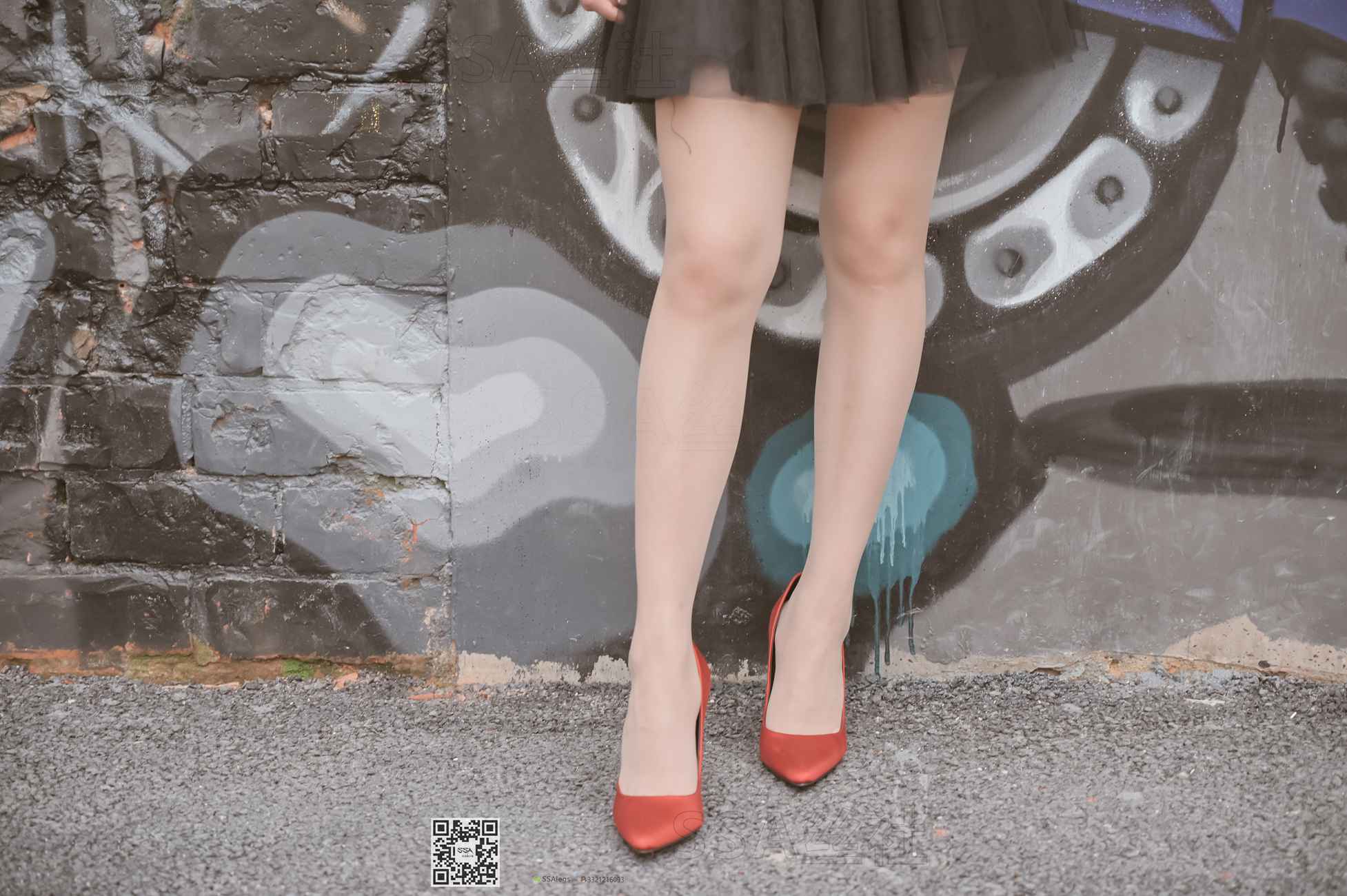 图片[64]-[SSA丝社]超清写真 NO.097 雪梨 腿模雪梨街拍红色高跟鞋肉丝[120P] – 速更版-美库