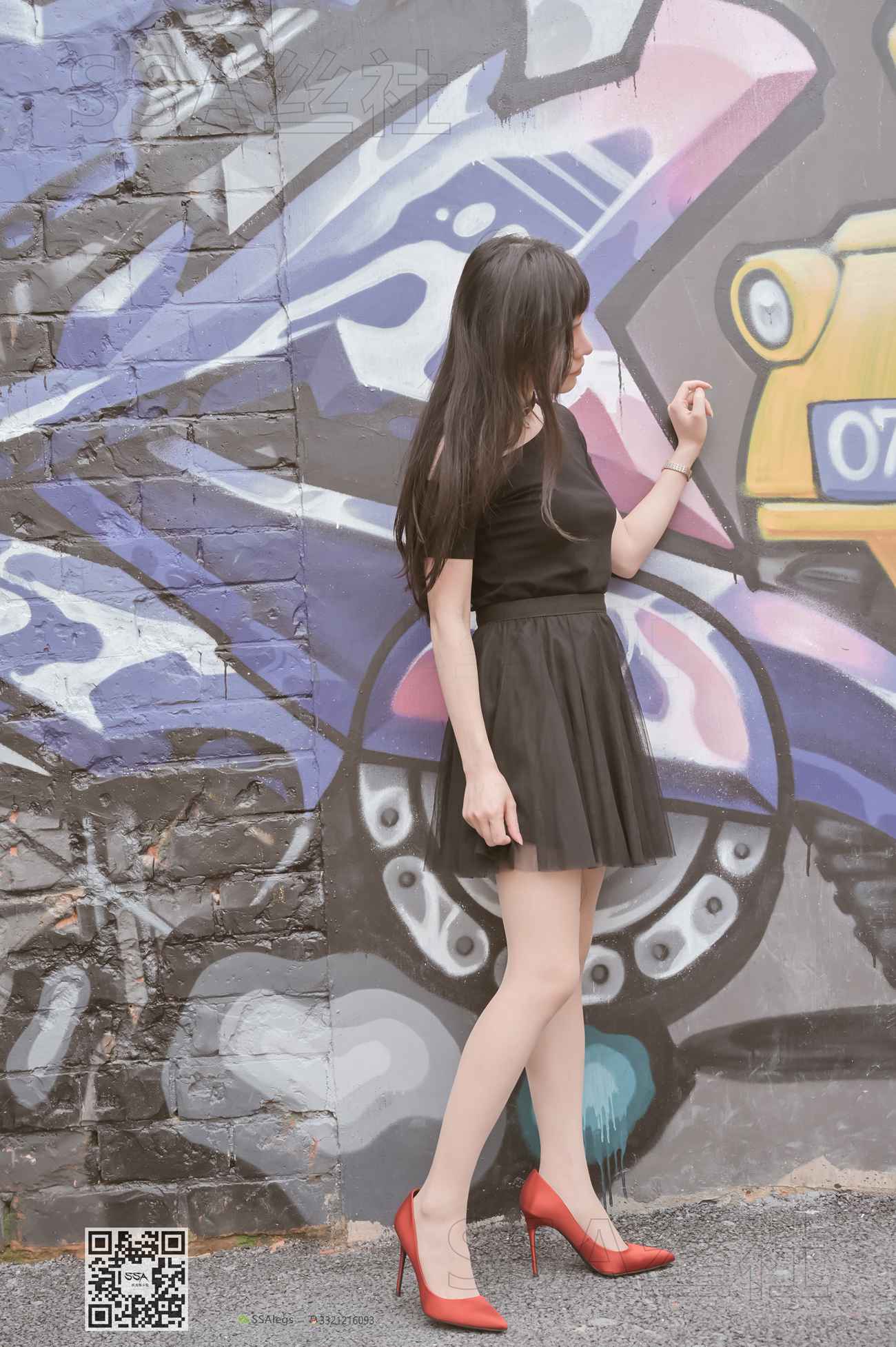 图片[67]-[SSA丝社]超清写真 NO.097 雪梨 腿模雪梨街拍红色高跟鞋肉丝[120P] – 速更版-美库