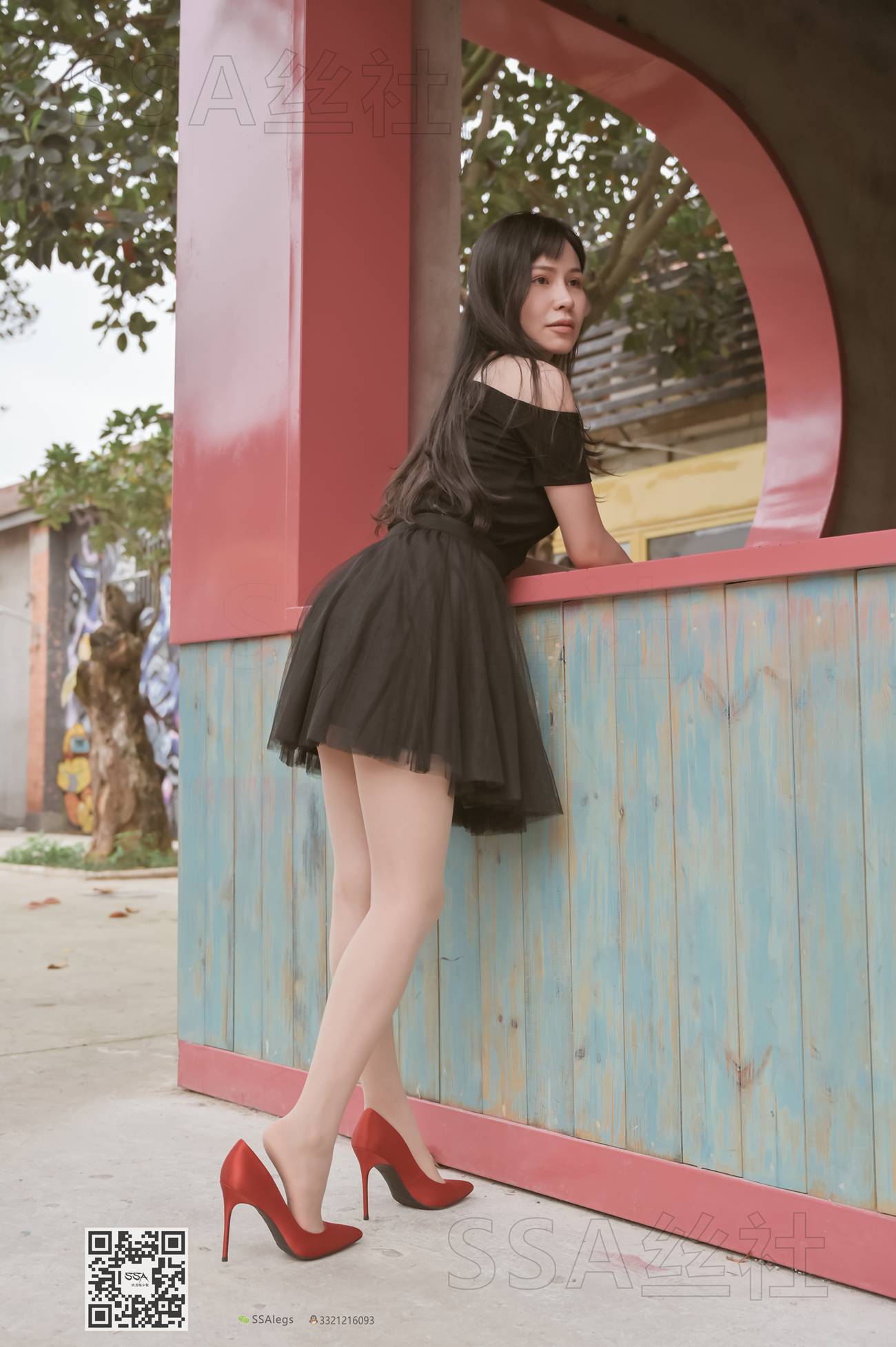 图片[71]-[SSA丝社]超清写真 NO.097 雪梨 腿模雪梨街拍红色高跟鞋肉丝[120P] – 速更版-美库