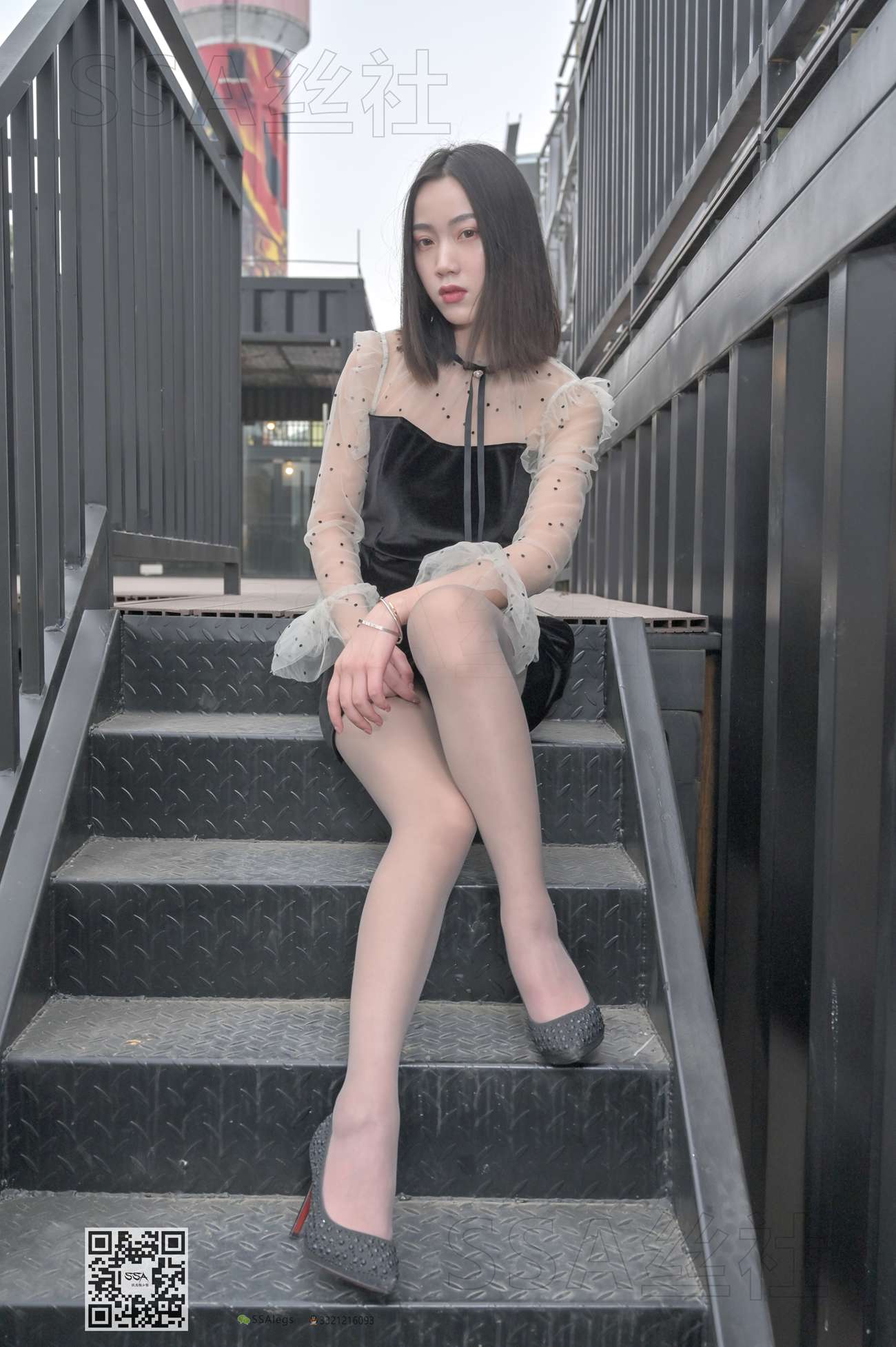 图片[99]-[SSA丝社]超清写真 NO.096 大大 街拍腿模大大灰丝[145P] – 速更版-美库