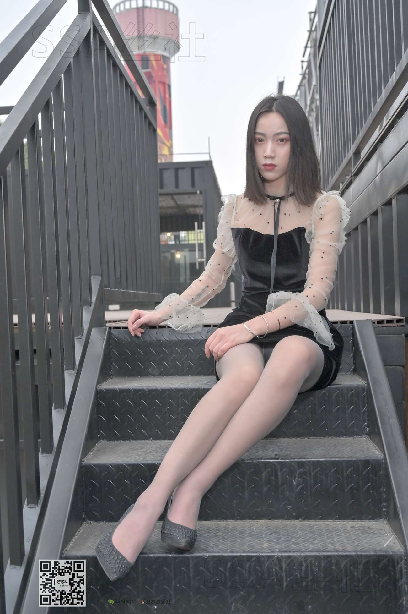 图片[100]-[SSA丝社]超清写真 NO.096 大大 街拍腿模大大灰丝[145P] – 速更版-美库