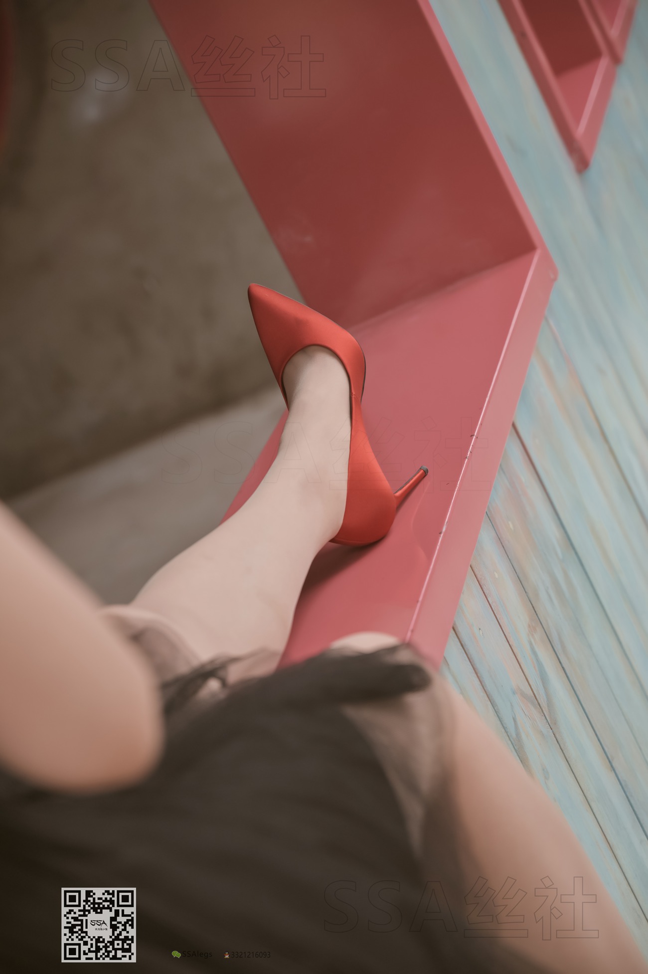 图片[82]-[SSA丝社]超清写真 NO.097 雪梨 腿模雪梨街拍红色高跟鞋肉丝[120P] – 速更版-美库