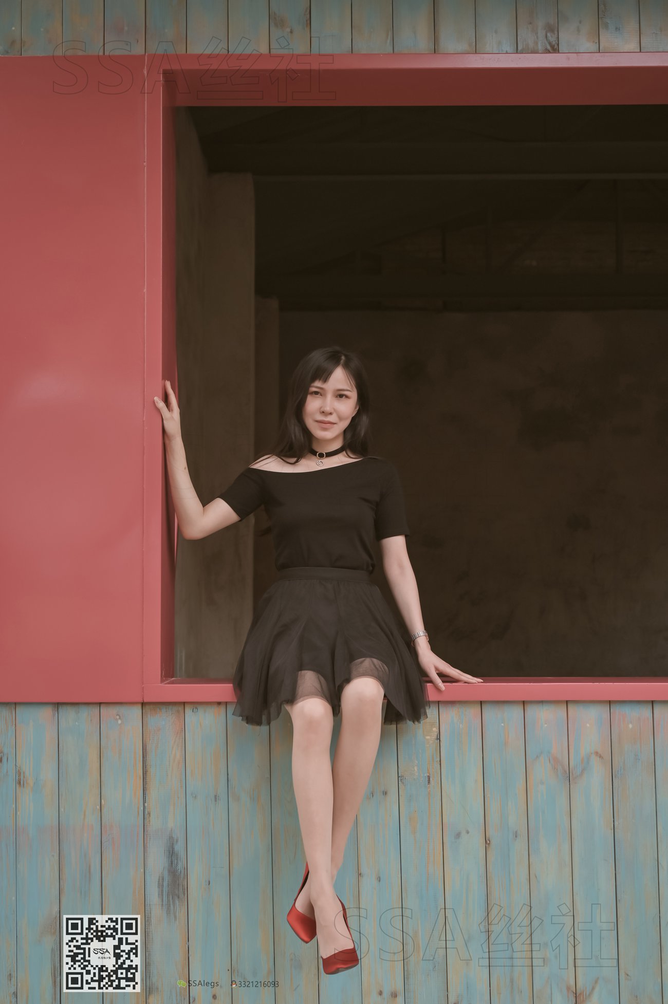 图片[86]-[SSA丝社]超清写真 NO.097 雪梨 腿模雪梨街拍红色高跟鞋肉丝[120P] – 速更版-美库