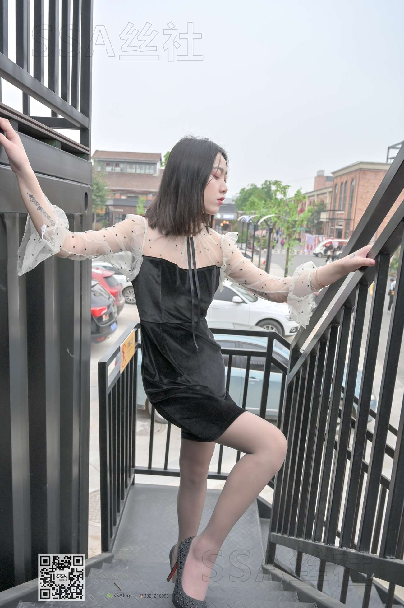 图片[111]-[SSA丝社]超清写真 NO.096 大大 街拍腿模大大灰丝[145P] – 速更版-美库