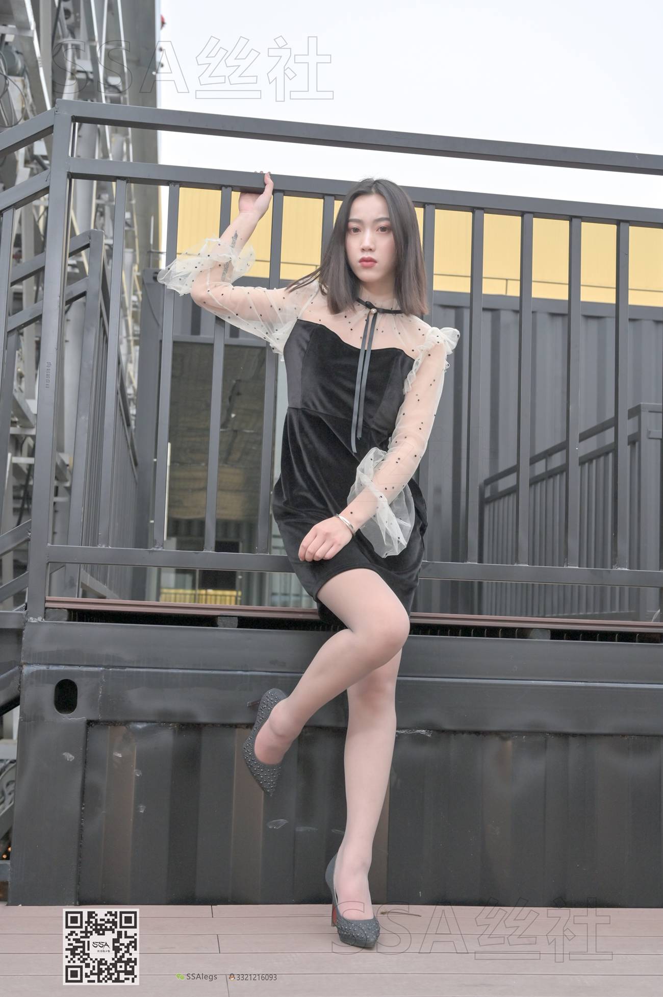 图片[115]-[SSA丝社]超清写真 NO.096 大大 街拍腿模大大灰丝[145P] – 速更版-美库