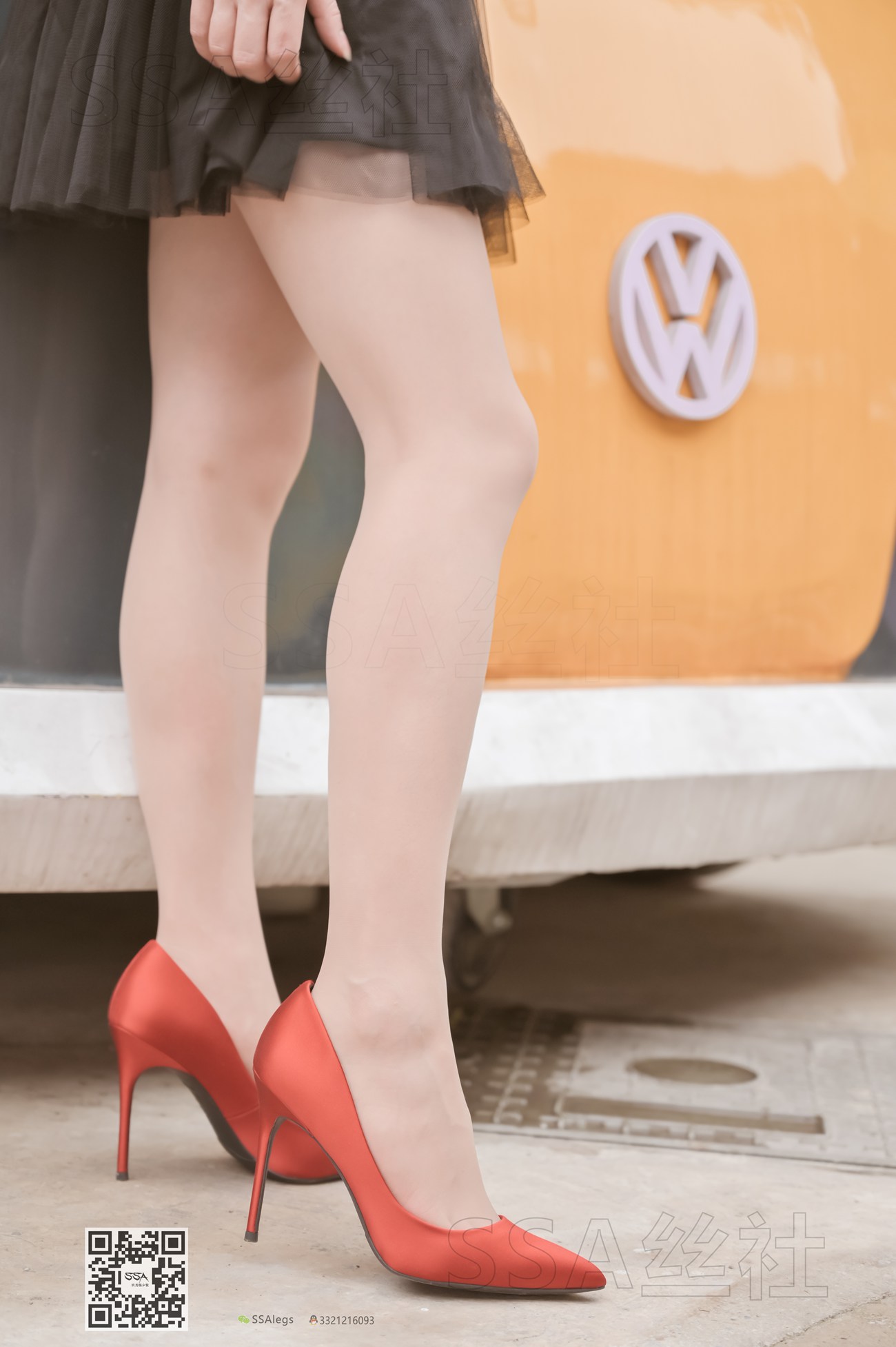 图片[112]-[SSA丝社]超清写真 NO.097 雪梨 腿模雪梨街拍红色高跟鞋肉丝[120P] – 速更版-美库