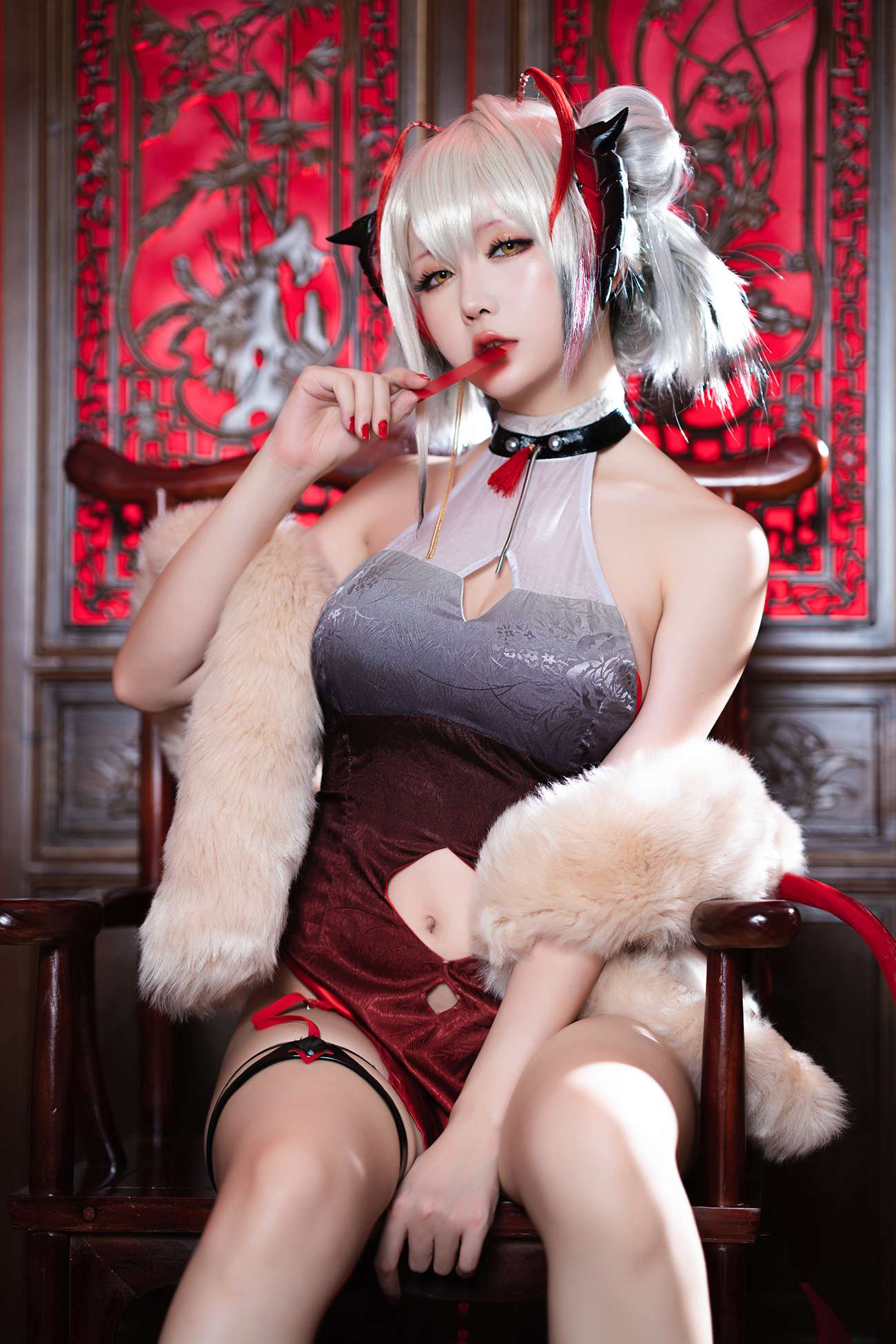 图片[11]-星之迟迟 – W-同人旗袍[33P] – 速更版-美库