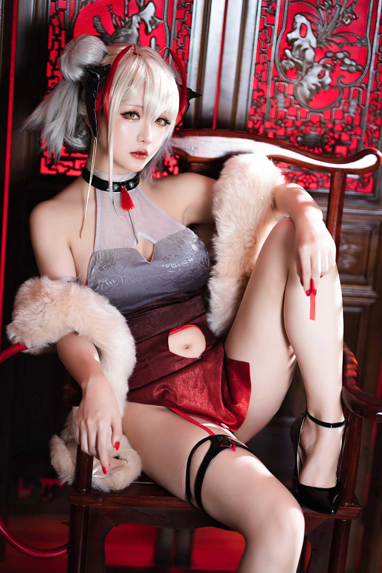 图片[26]-星之迟迟 – W-同人旗袍[33P] – 速更版-美库