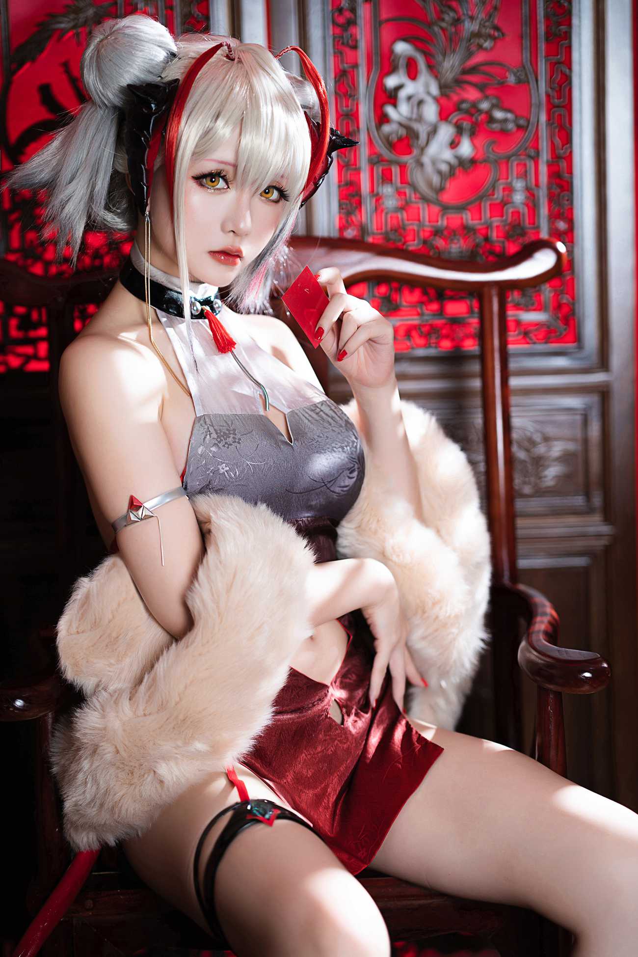 图片[28]-星之迟迟 – W-同人旗袍[33P] – 速更版-美库