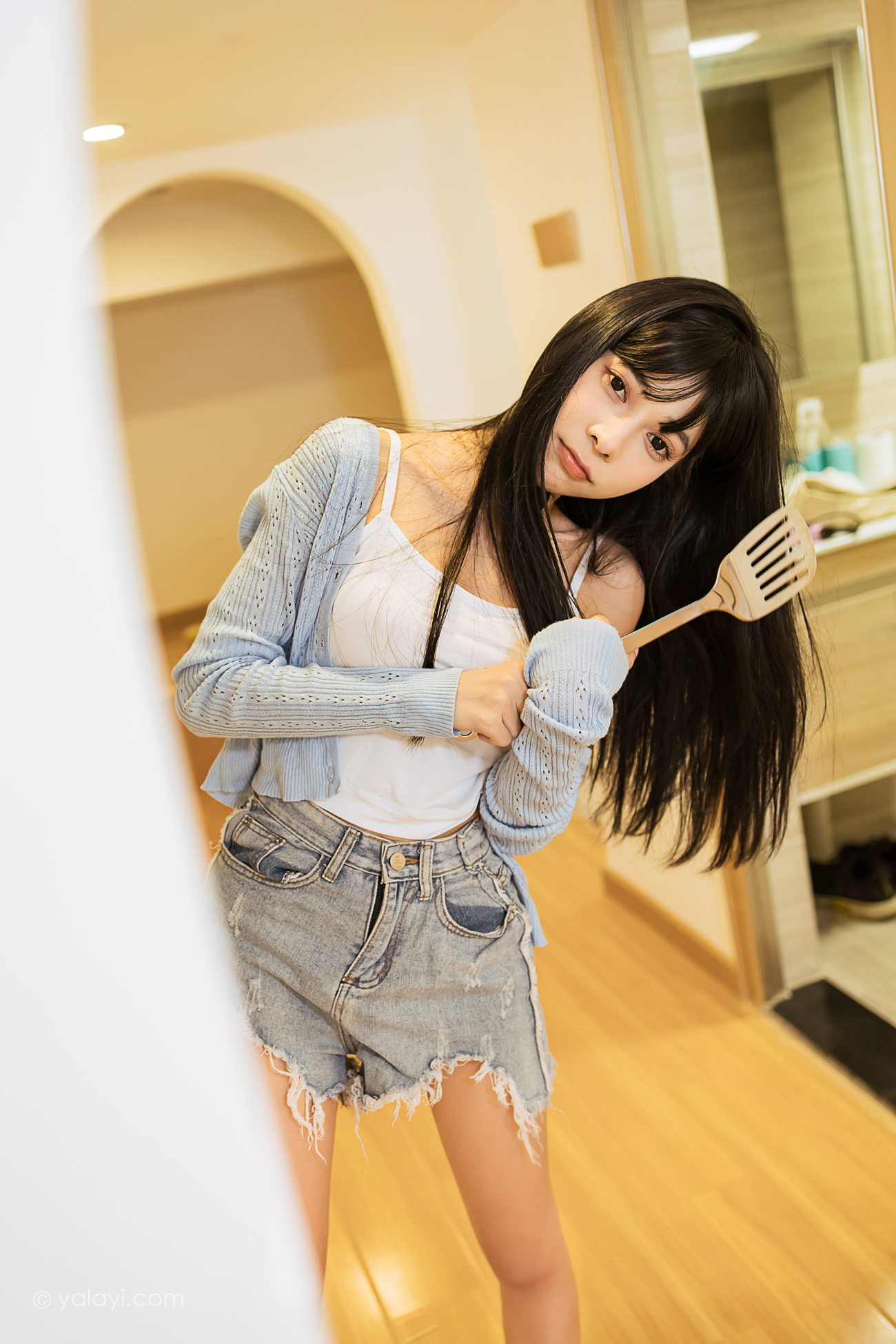 图片[19]-[YALAYI雅拉伊]2021.07.30 NO.825 小甜蜜 诗咏[42+1P] – 速更版-美库