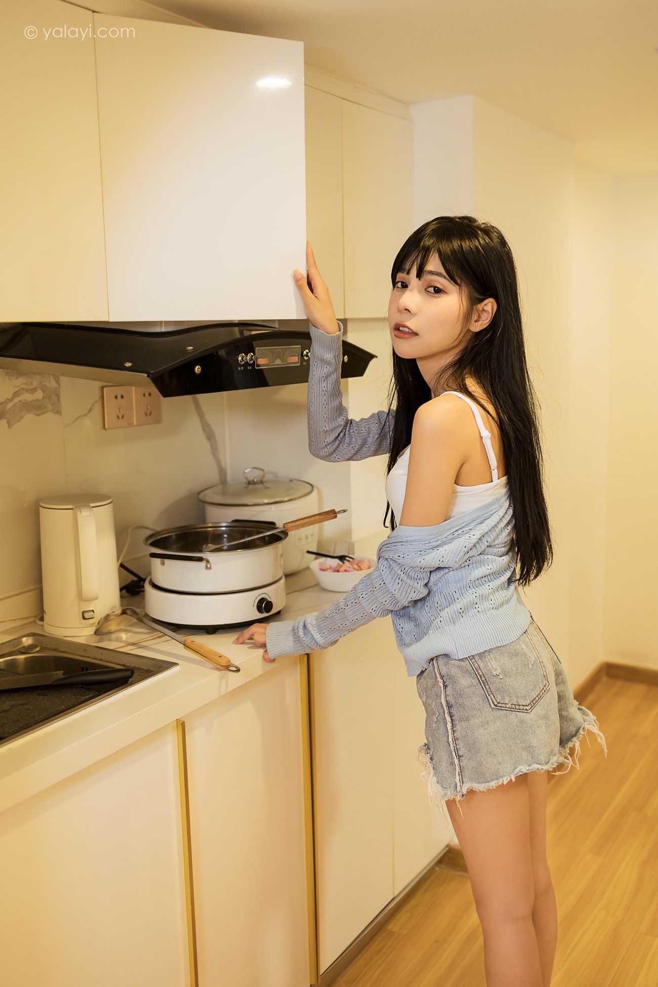 图片[23]-[YALAYI雅拉伊]2021.07.30 NO.825 小甜蜜 诗咏[42+1P] – 速更版-美库