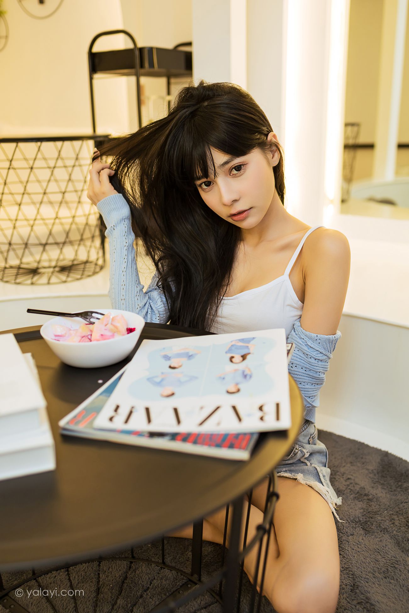 图片[27]-[YALAYI雅拉伊]2021.07.30 NO.825 小甜蜜 诗咏[42+1P] – 速更版-美库