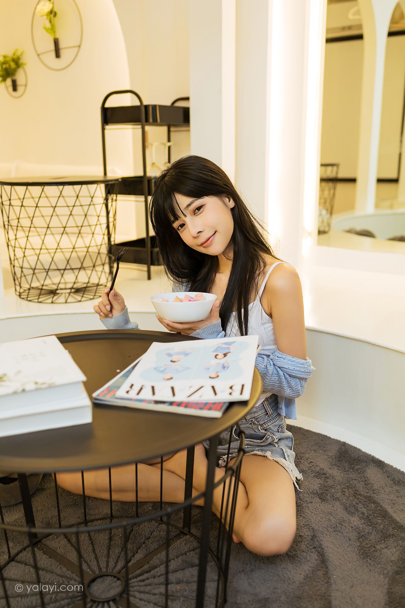 图片[28]-[YALAYI雅拉伊]2021.07.30 NO.825 小甜蜜 诗咏[42+1P] – 速更版-美库