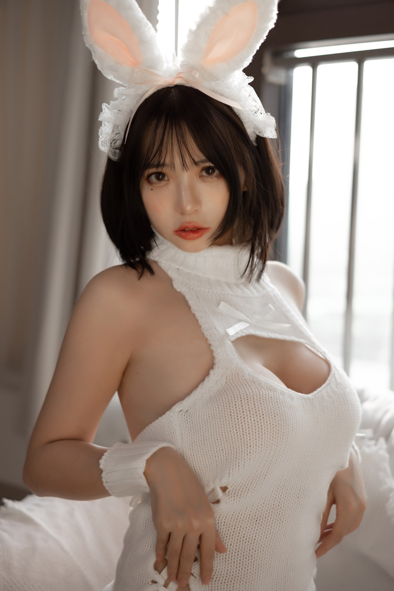 图片[18]-疯猫ss – 白色毛衣[49P] – 速更版-美库