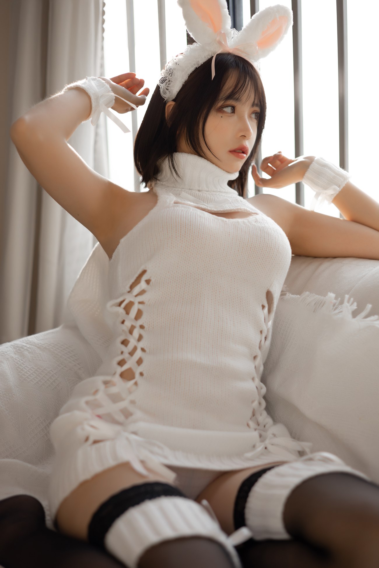 图片[19]-疯猫ss – 白色毛衣[49P] – 速更版-美库